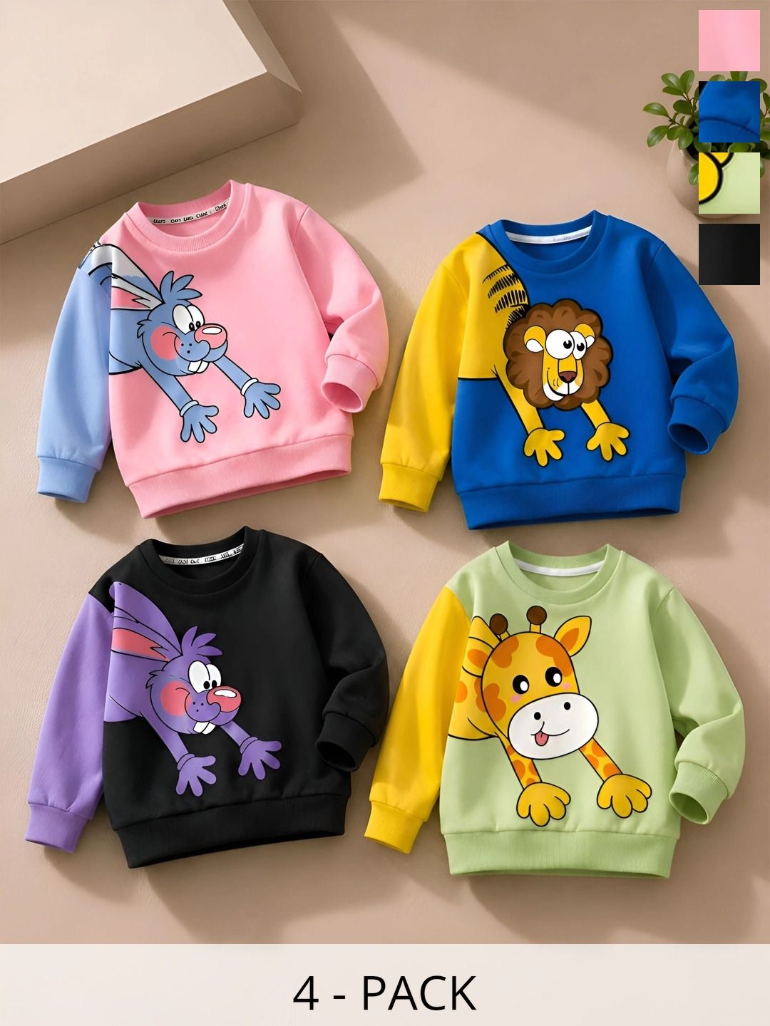 CUTE N TIGHT Unisex Kids Printed Sweatshirt-picture-23