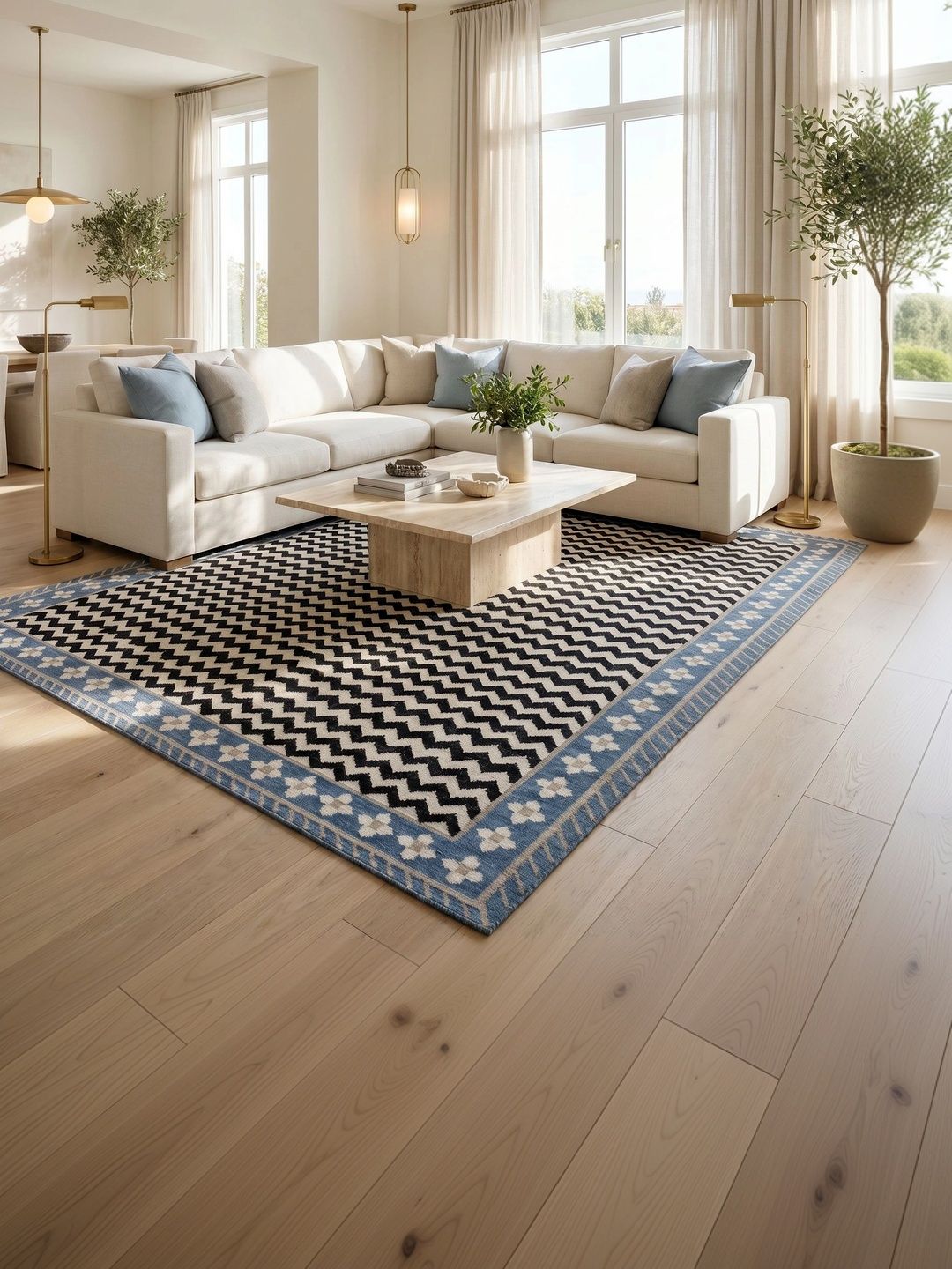 Jaipur Rugs White Geometric Woollen Carpet-picture-32