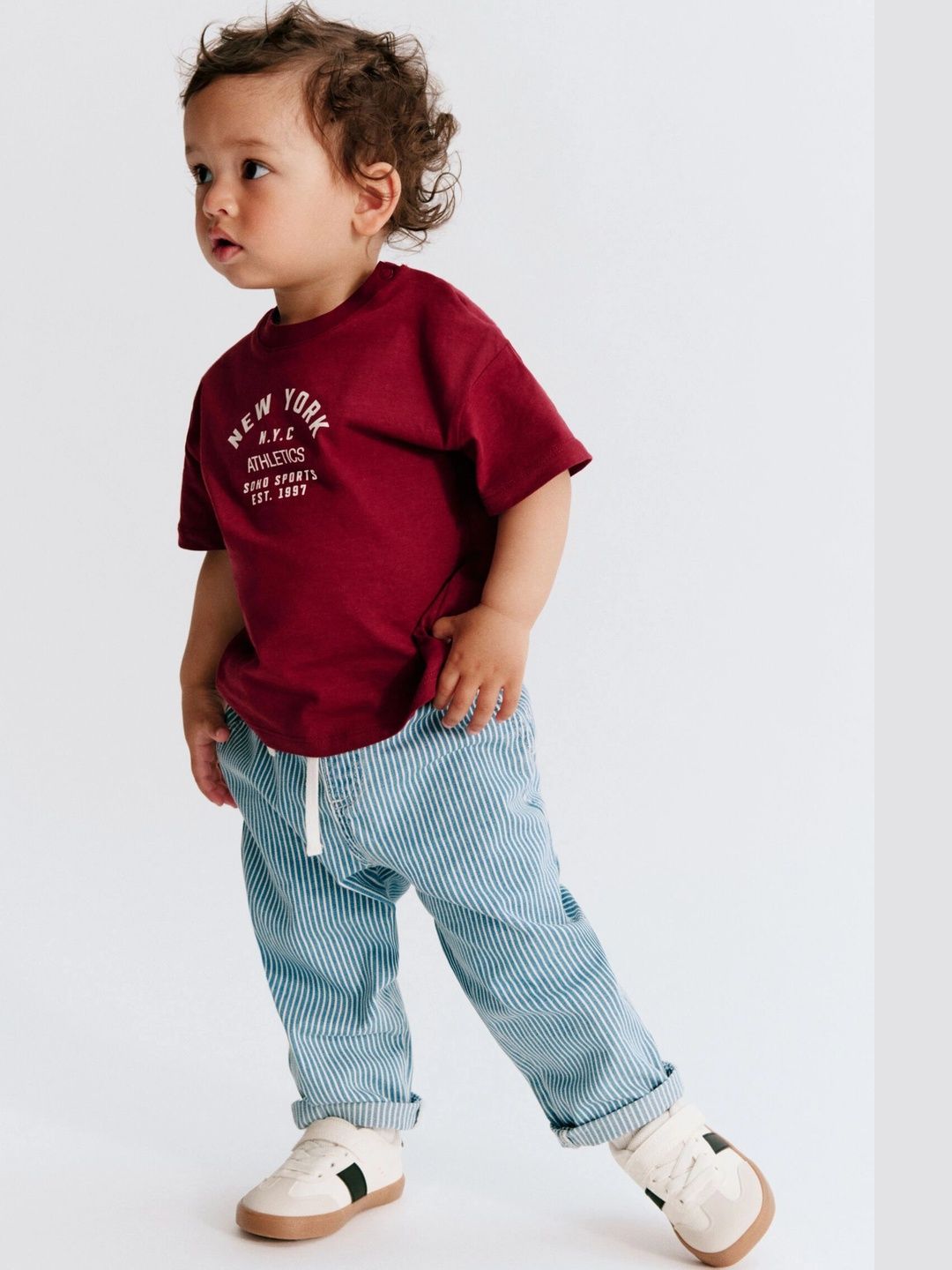 H&M Boys Striped Trousers-picture-18