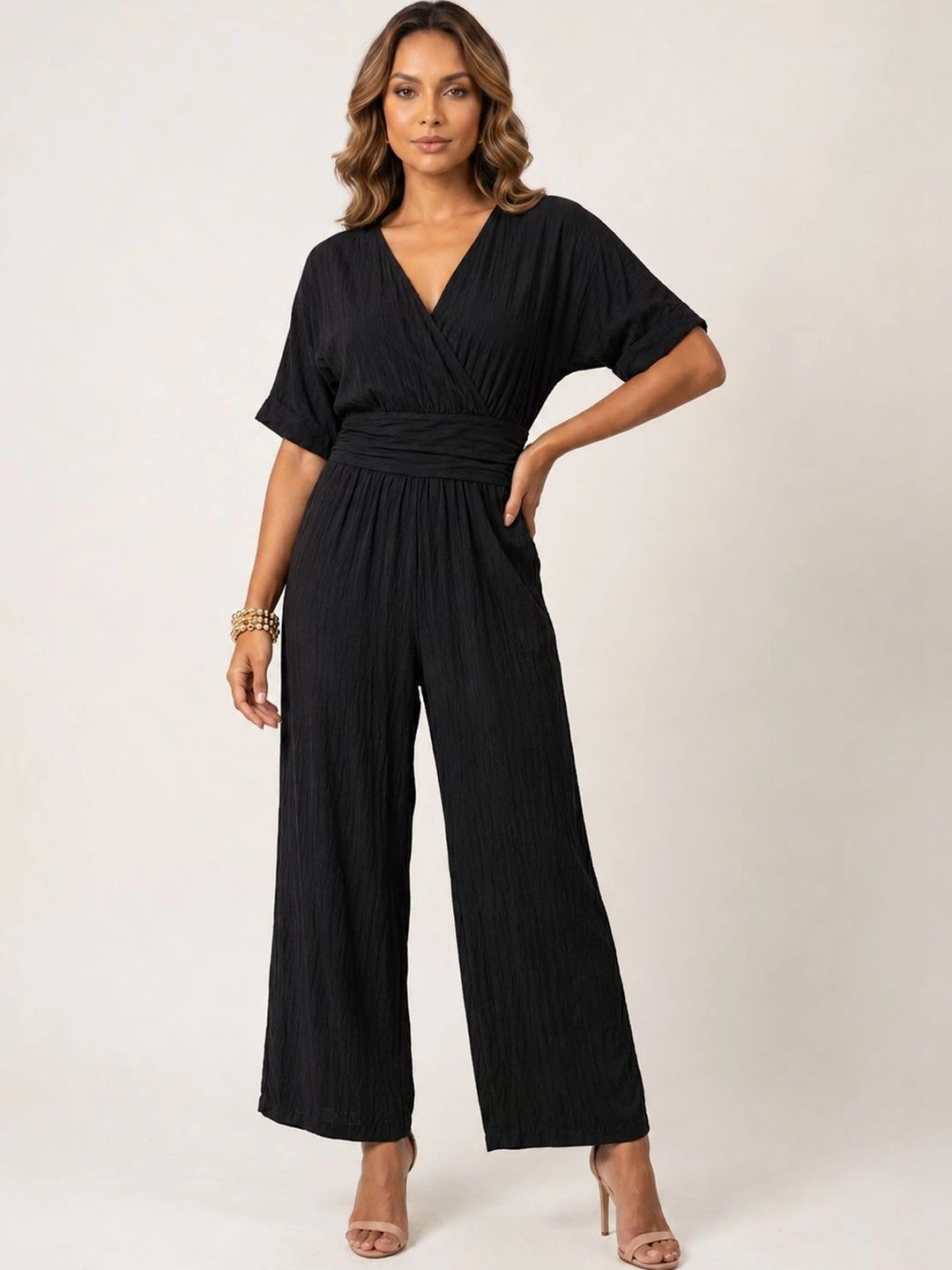 Moomaya Linen Basic Jumpsuit-picture-10