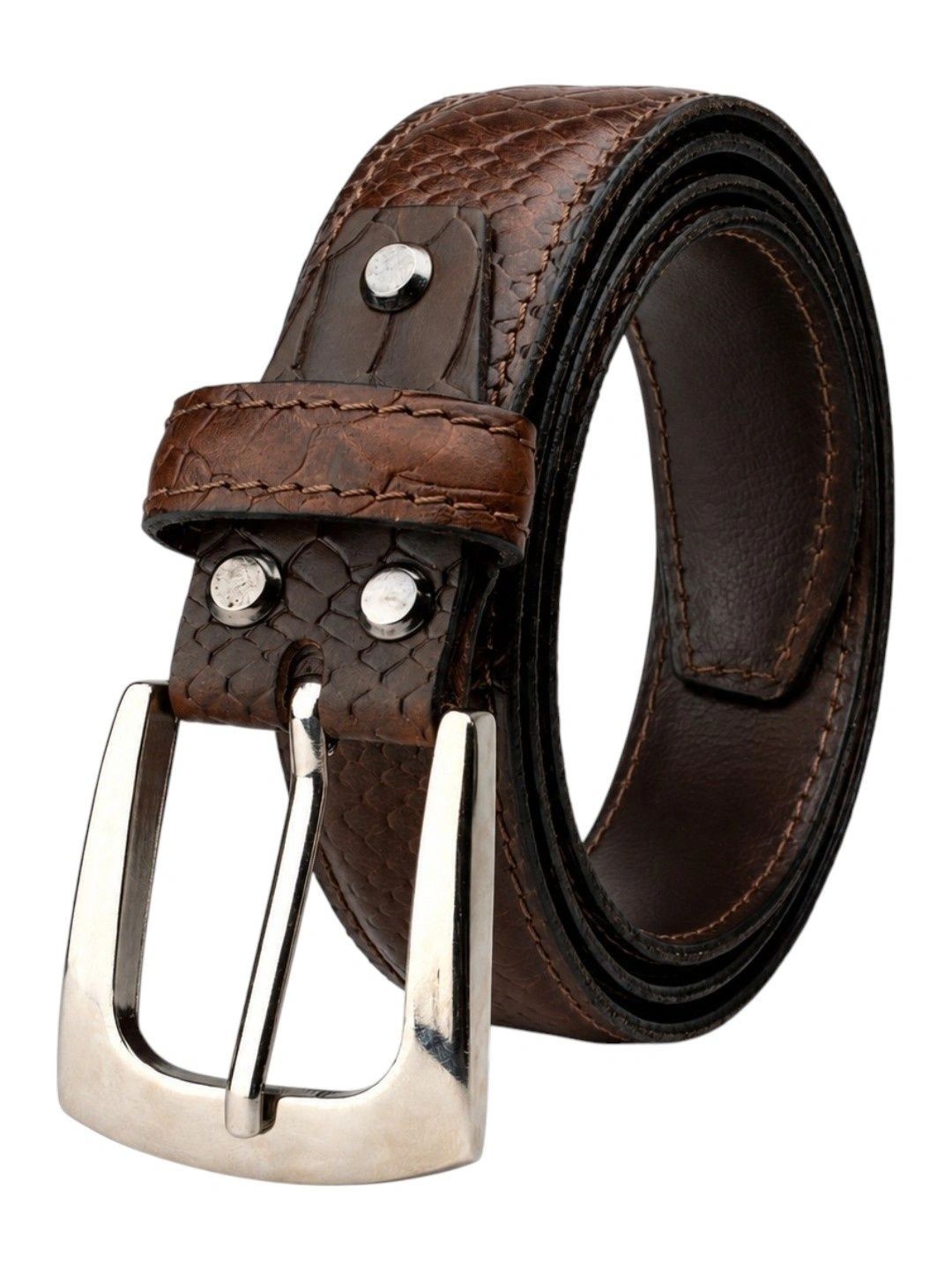 Crabby Hunt Men Leather Reversible Formal Belt-picture-17