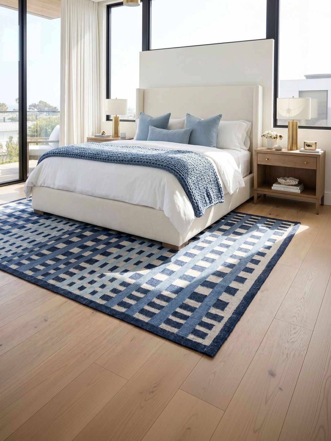 Jaipur Rugs Blue Geometric Woollen Carpet-image-35