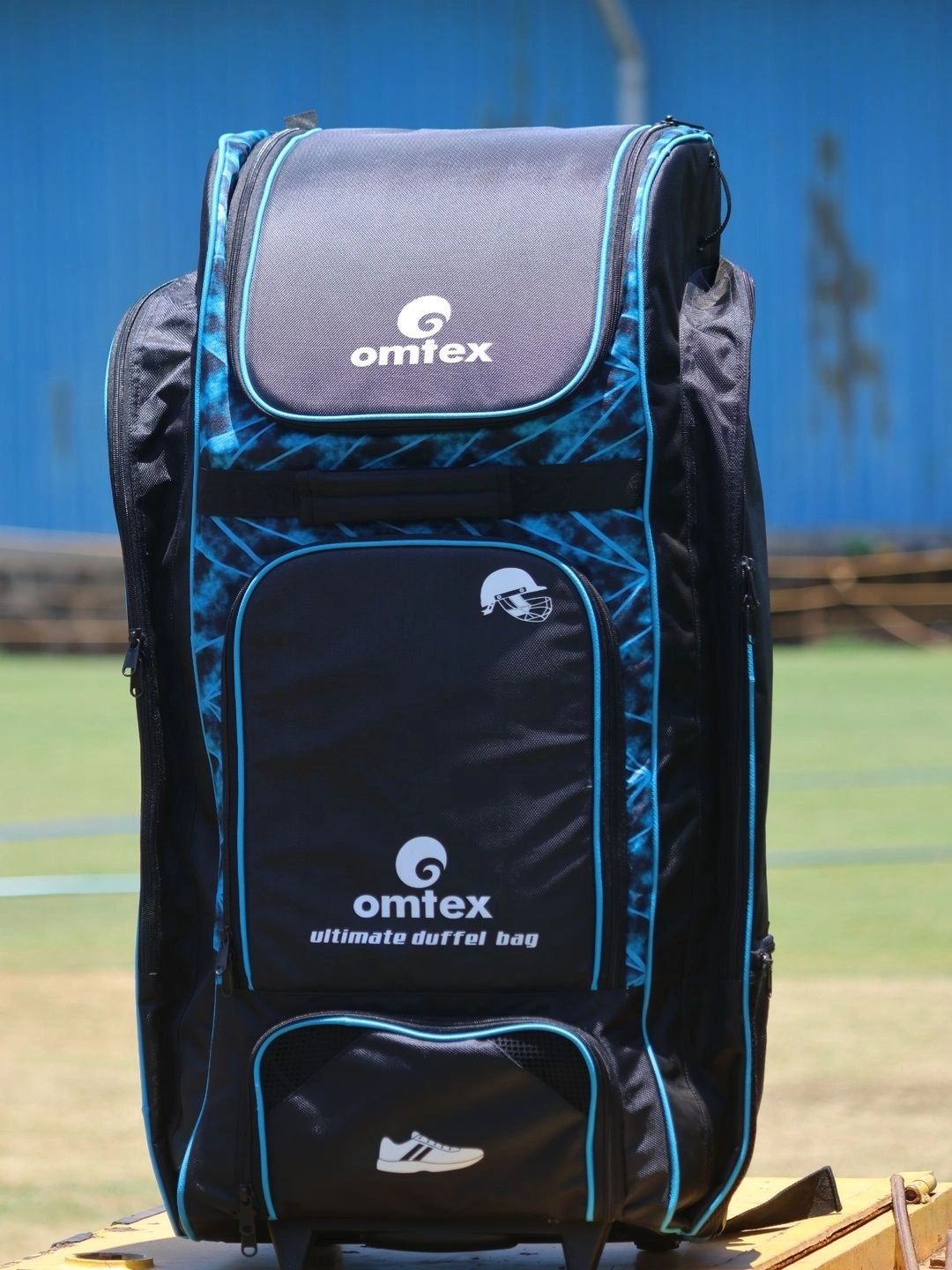 Omtex Printed Water Resistance Cricket Kit Bag-picture-42