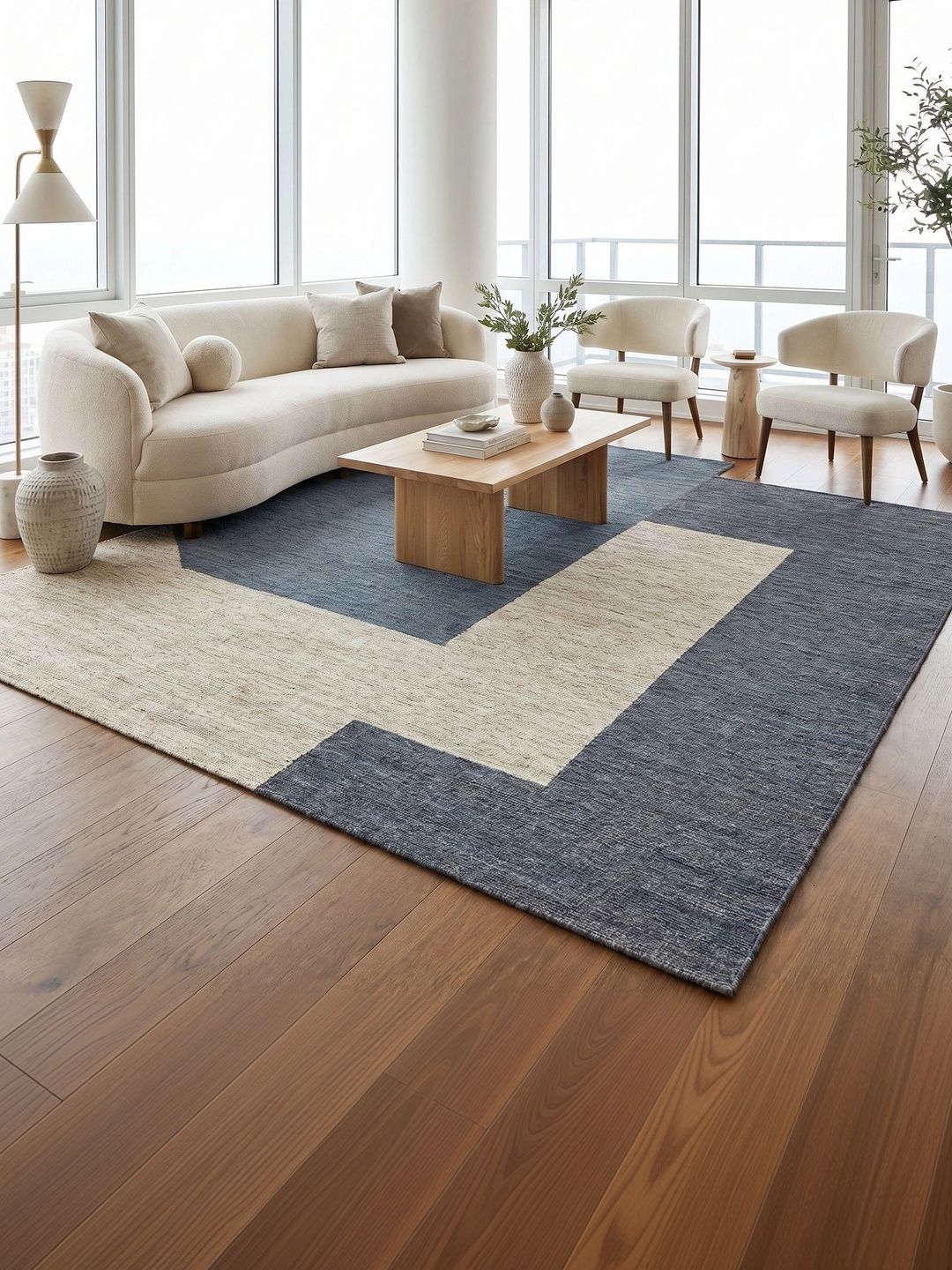 Jaipur Rugs Blue Geometric Handmade Other Carpet-image-49
