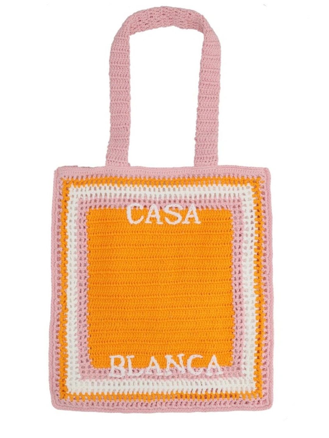 casablanca Orange Logo Large Tote-picture-51