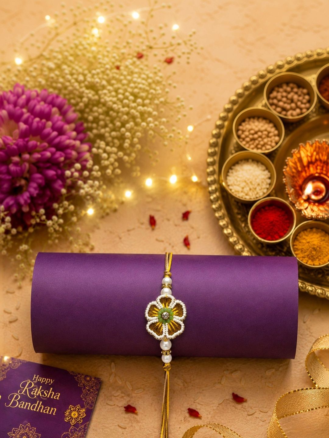 PRIAANSHA CREATIONS Thread Rakhi-picture-25