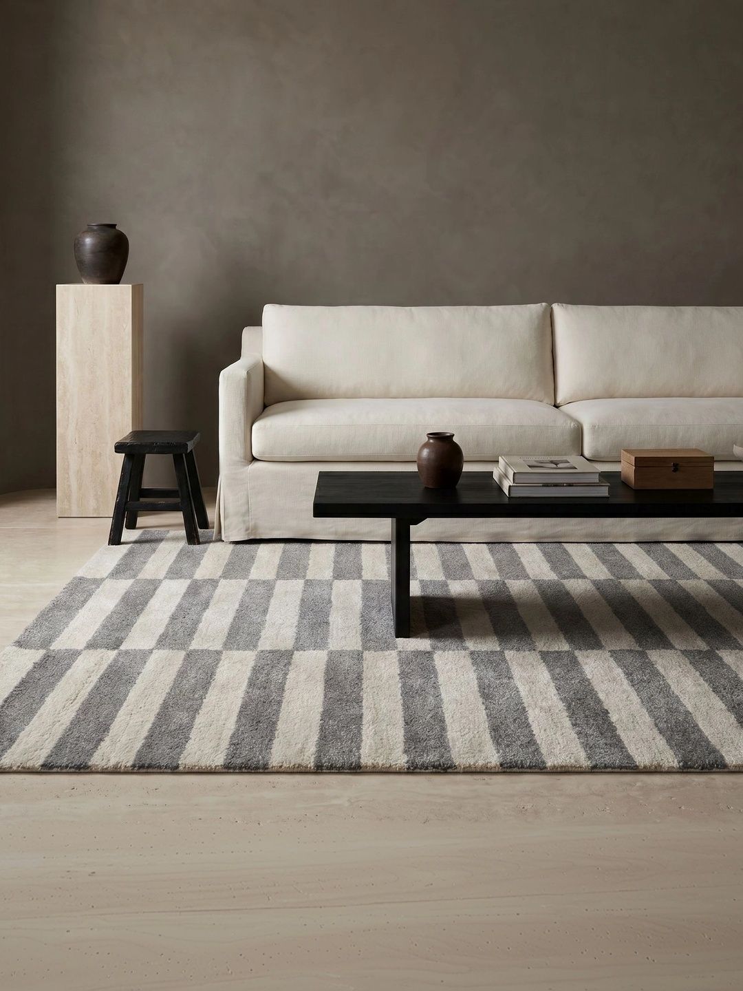 Jaipur Rugs Black Striped Woollen Carpet-picture-46