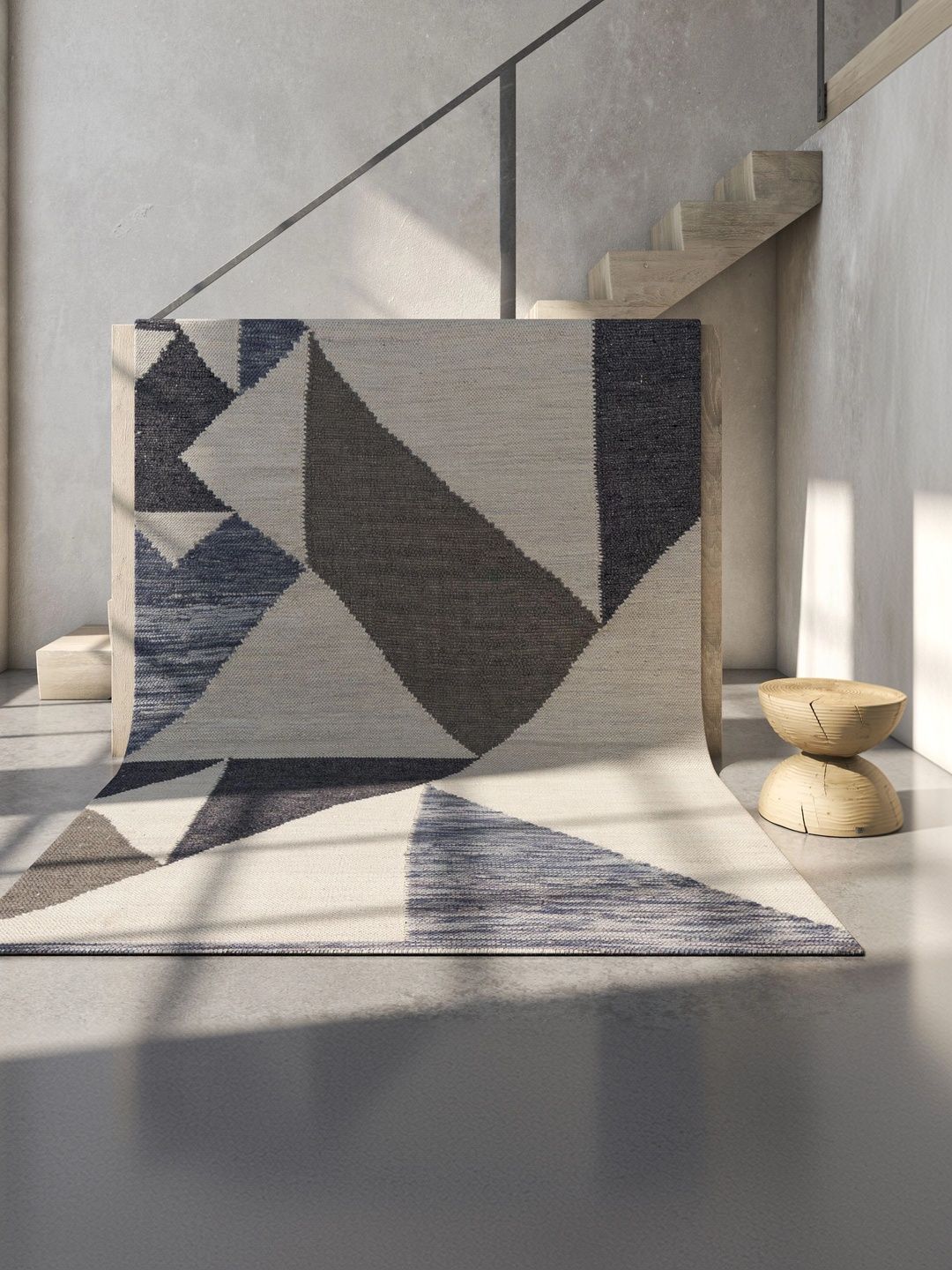 Jaipur Rugs Grey Geometric Woollen Carpet-image-21