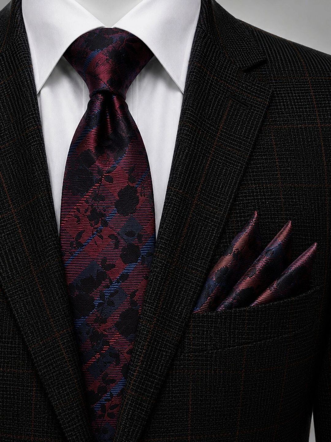 Cazzano Men Checked Broad Tie-picture-40