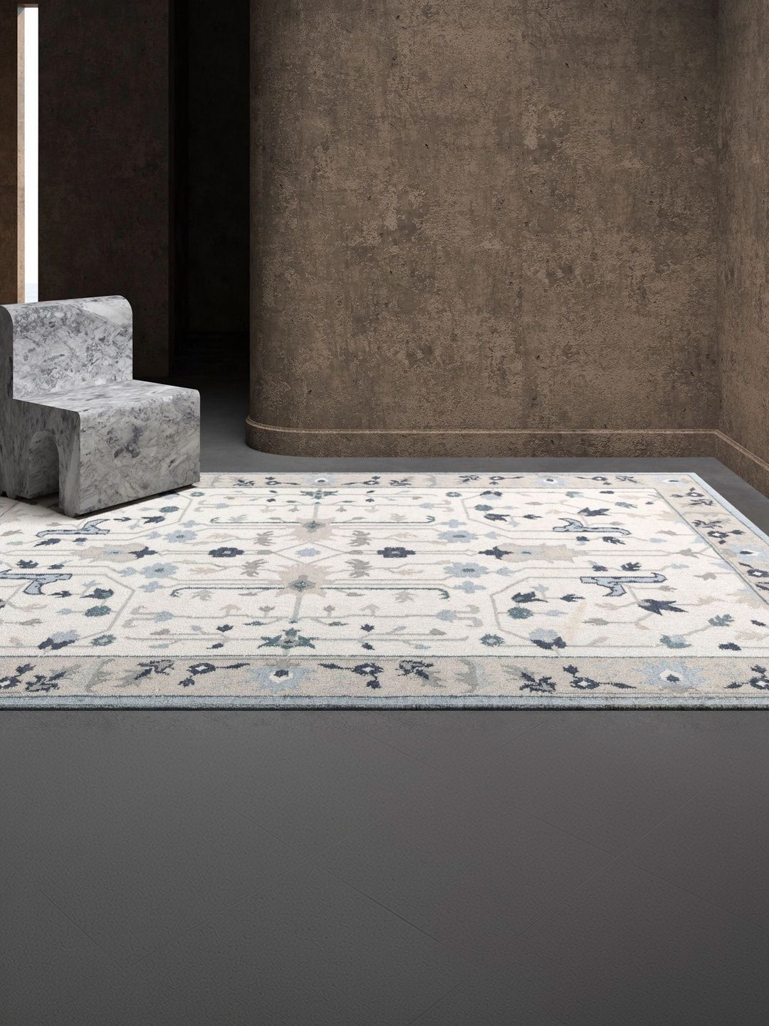 Jaipur Rugs White Traditional Hand-Tufted Woollen Carpet-picture-22