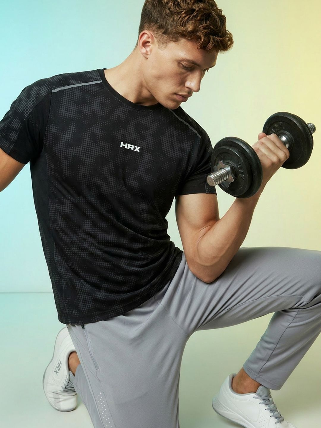 HRX by Hrithik Roshan Printed Rapid-Dry Training T-shirt-picture-38