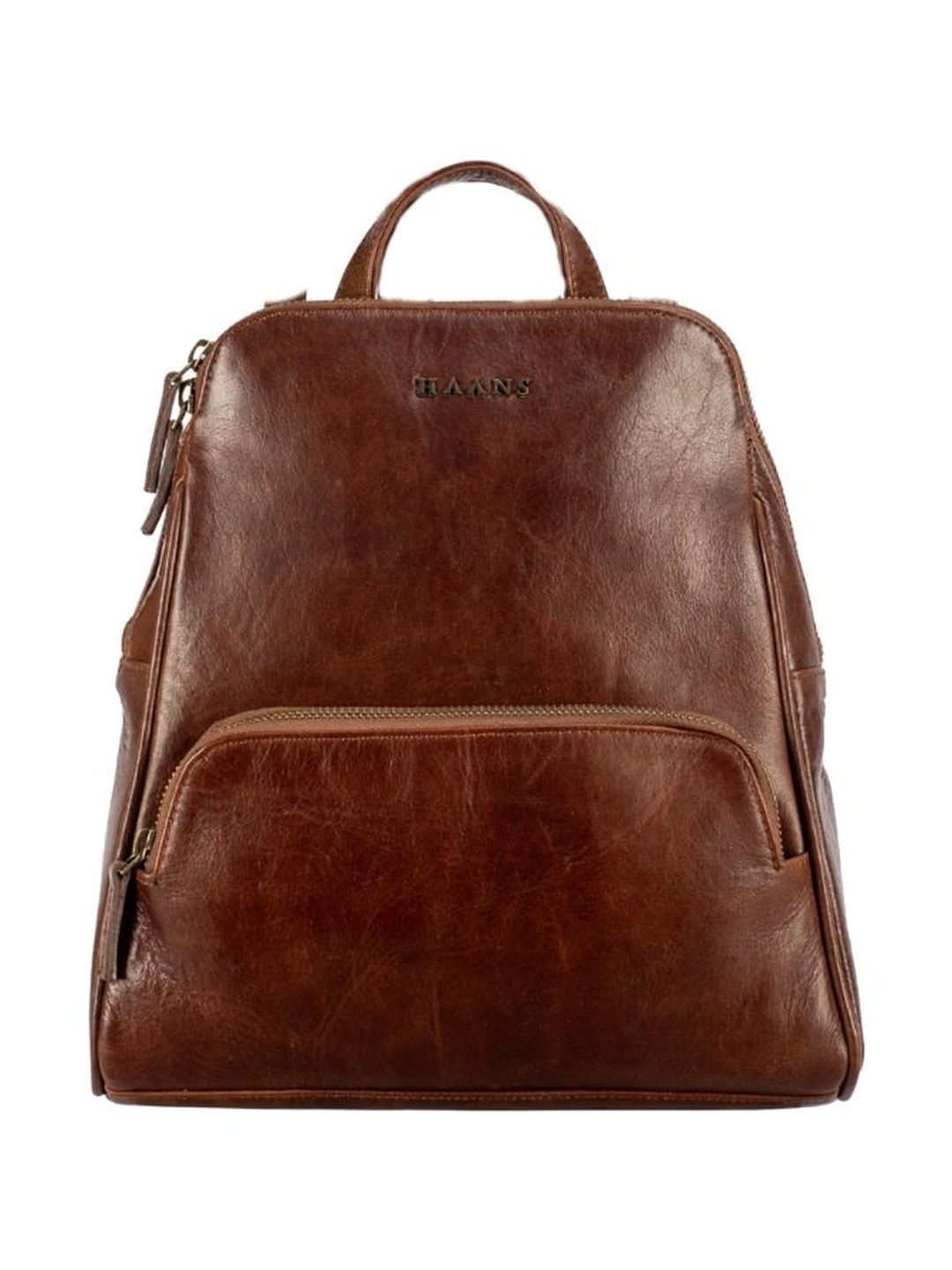 H HAANS- The Leather Store Women Brand Logo Backpack-picture-11