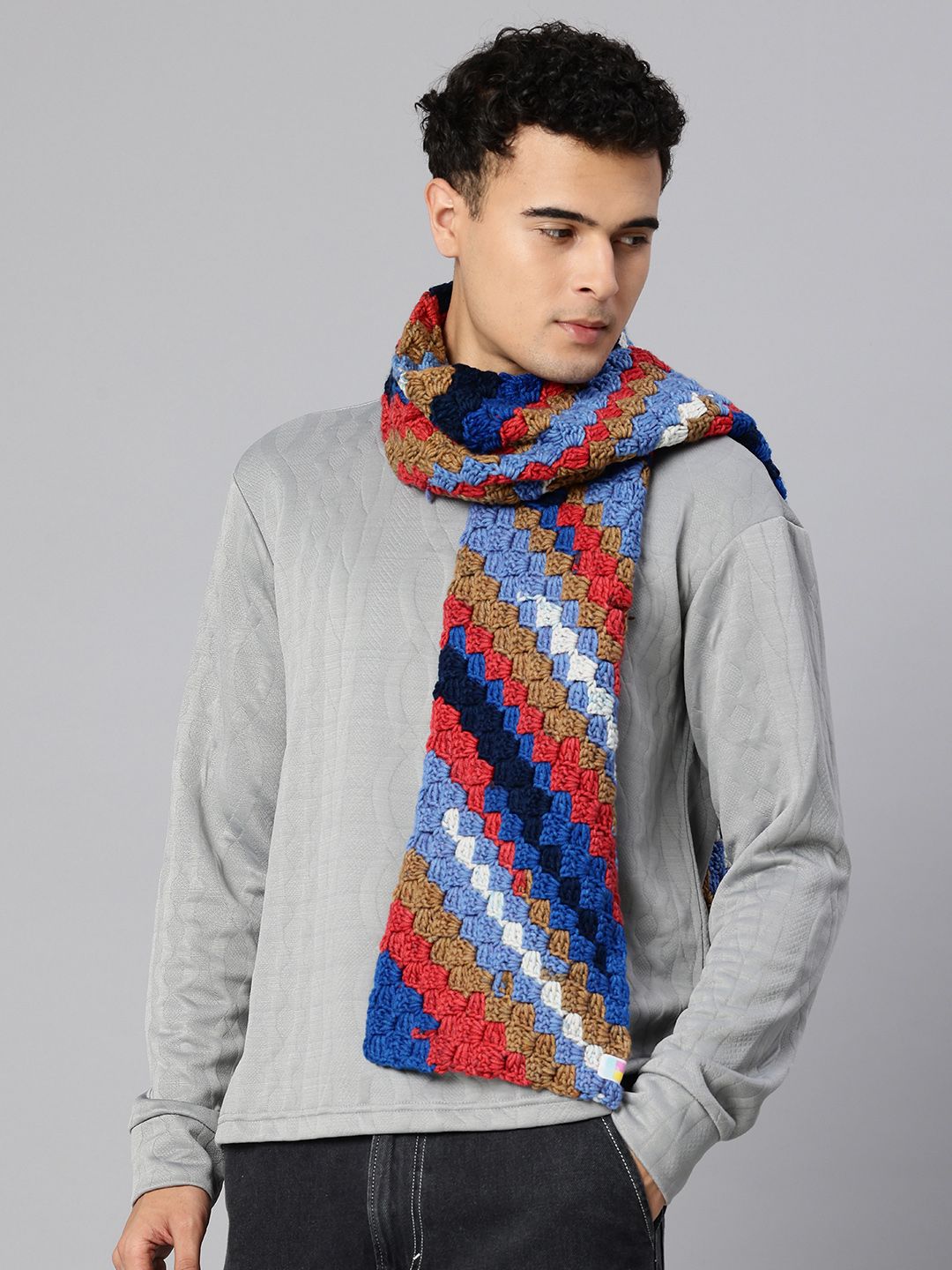 Magic Needles Men Crochet Scarf-picture-11