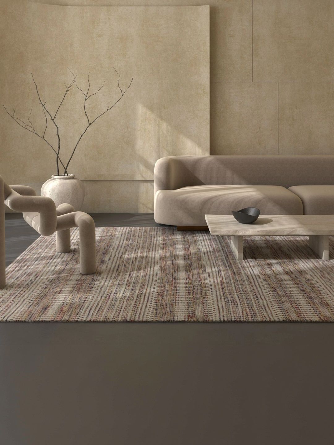 Jaipur Rugs Red Striped Woollen Carpet-picture-18