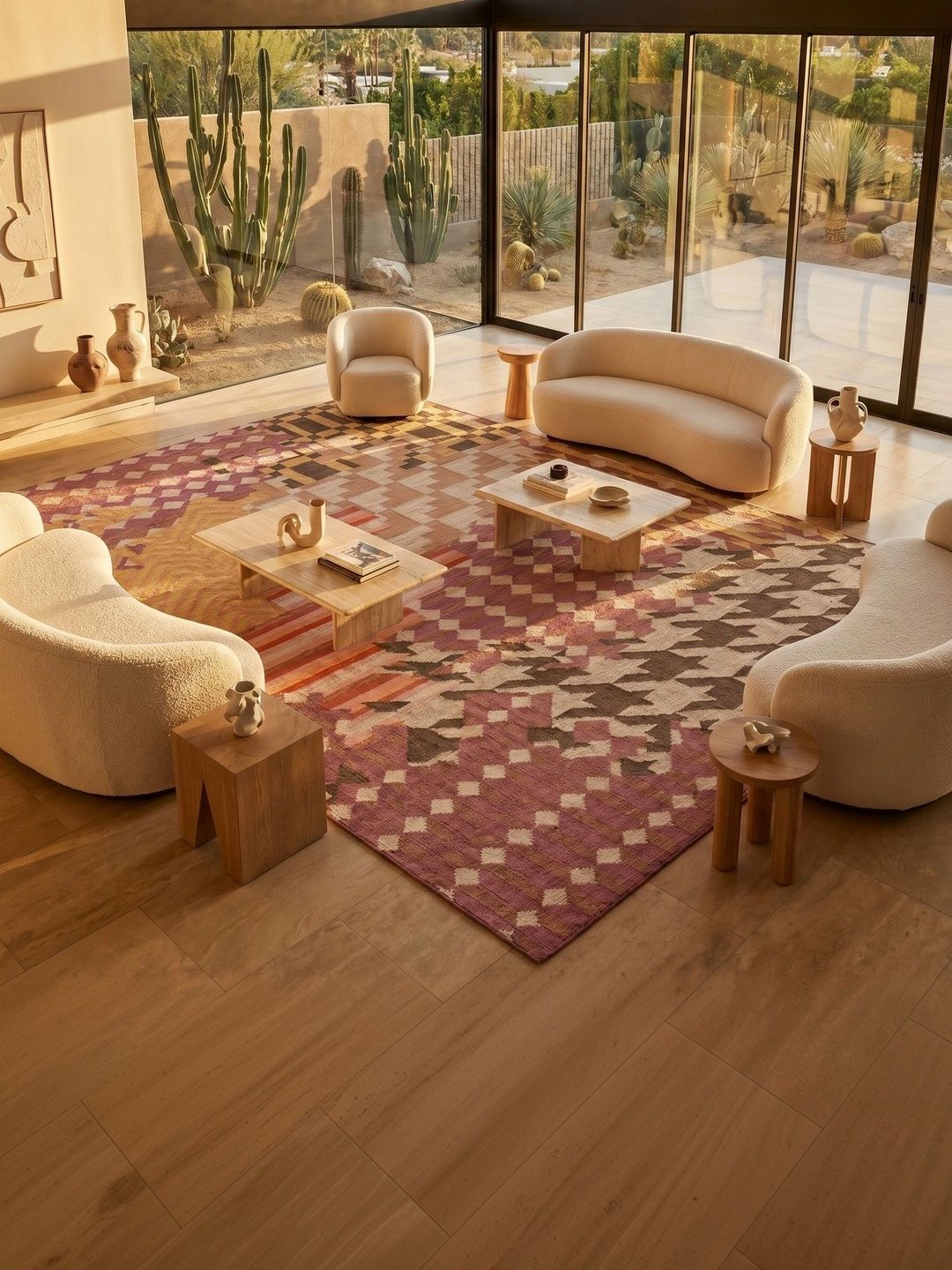 Jaipur Rugs Brown Geometric Woollen Carpet-image-9