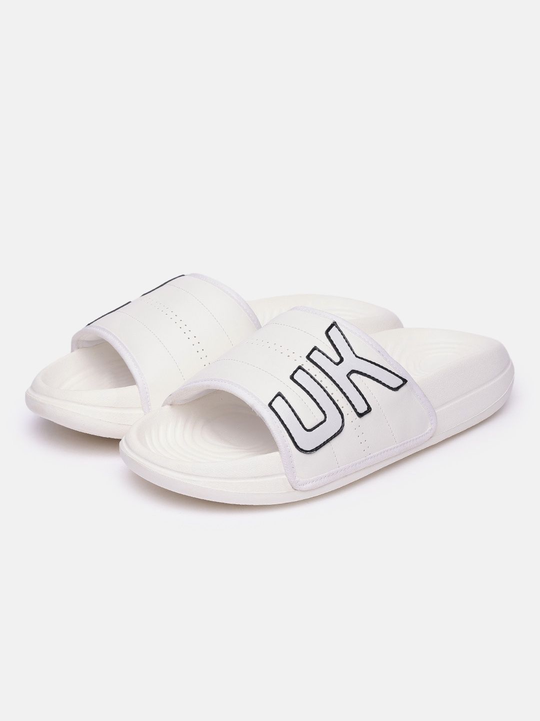 FCUK Men Brand Logo Printed Sliders-picture-22