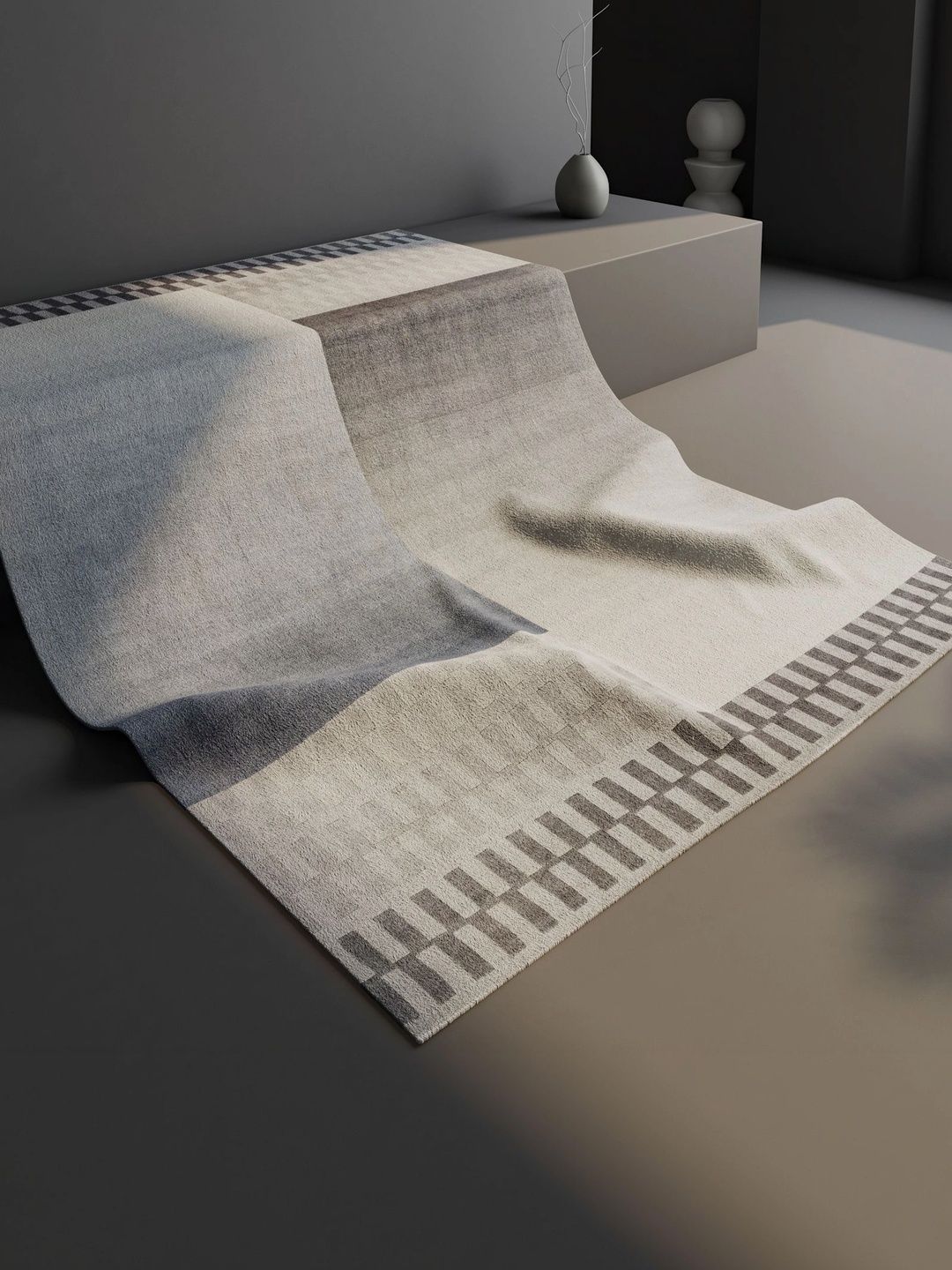 Jaipur Rugs Grey Geometric Woollen Carpet-image-31