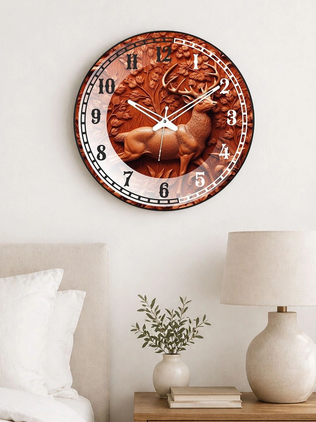 OLIVE TREE Multicoloured Wall Clock-picture-10