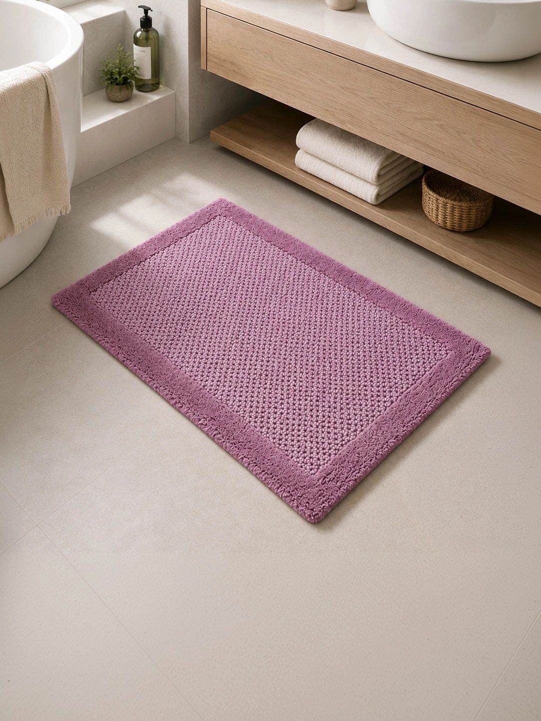 OBSESSIONS Pink Anti-Skid & Ultra Absorbent Bath Rugs-image-36