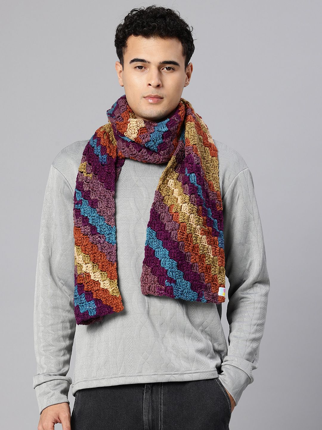 Magic Needles Men Crochet Scarf-picture-12