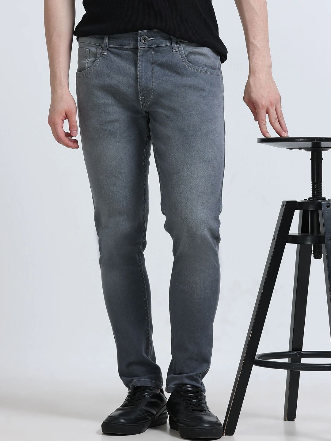 USD Men Skinny Fit Mid-Rise Jeans-image-25