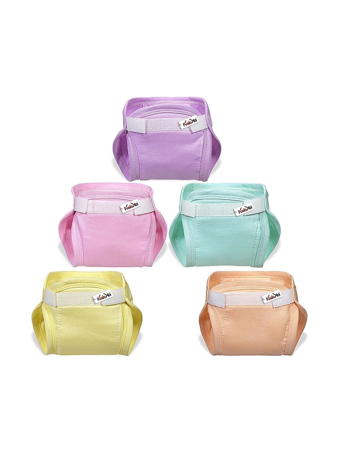 KIDSKA Set Of 5 Comfortable Nappies-picture-53