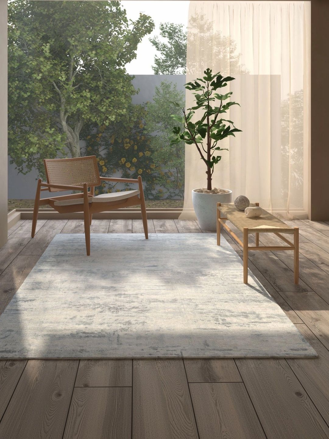 Jaipur Rugs Brown Abstract Woollen Carpet-image-11