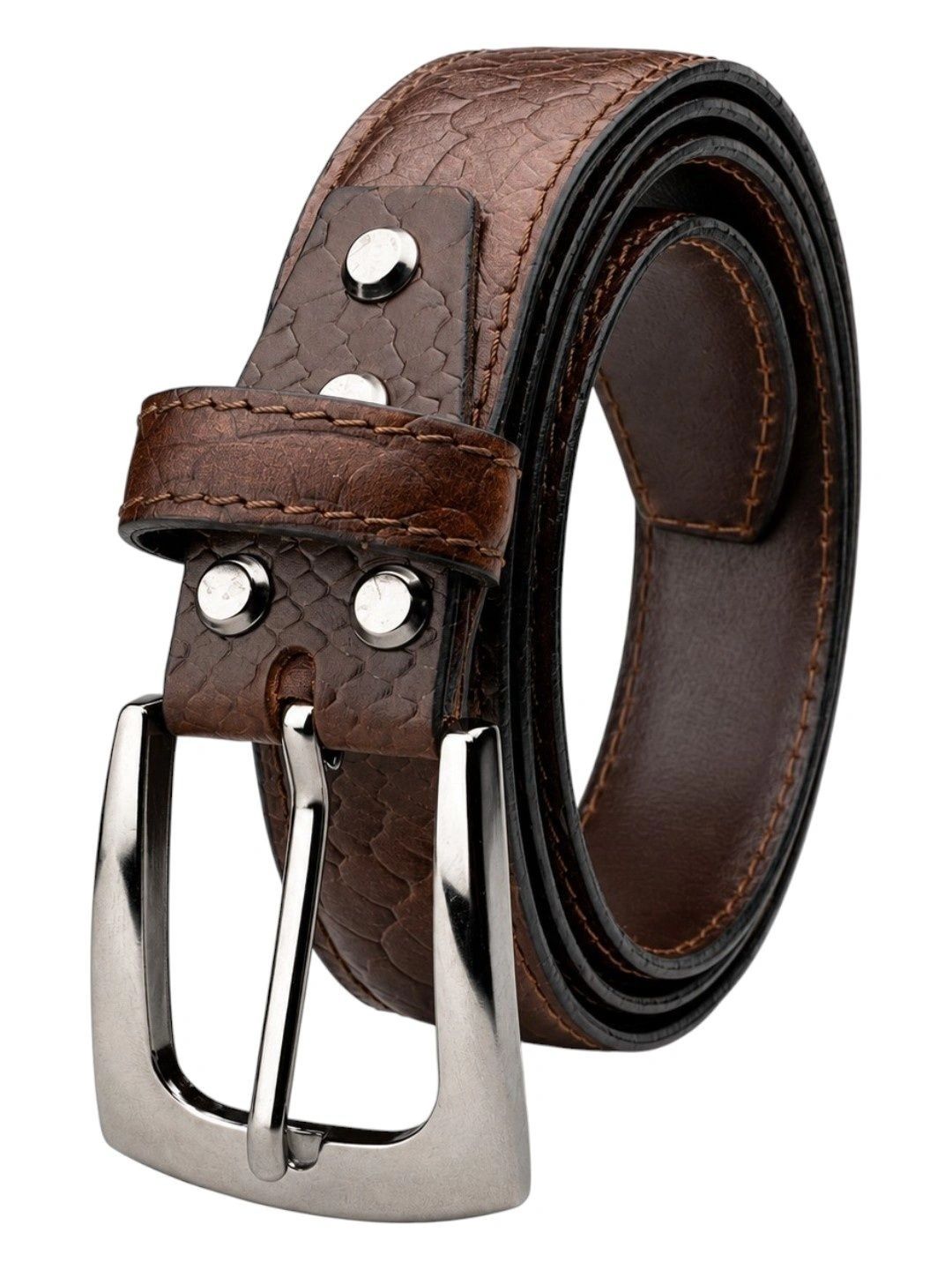 Crabby Hunt Men Leather Reversible Formal Belt-picture-48