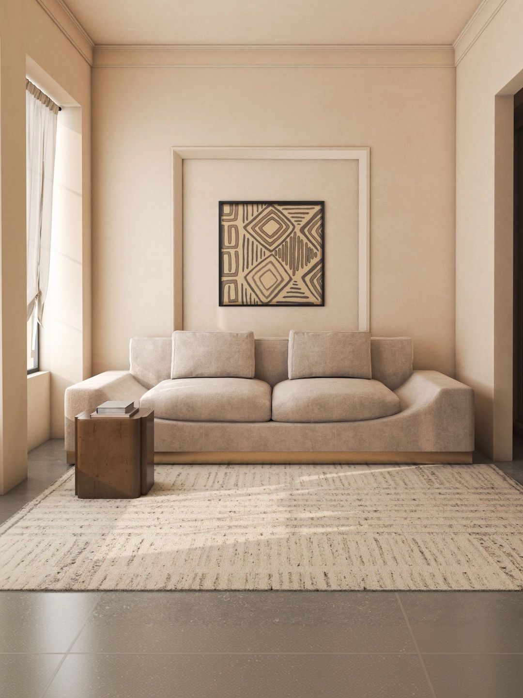 Jaipur Rugs White Abstract Woollen Carpet-picture-31