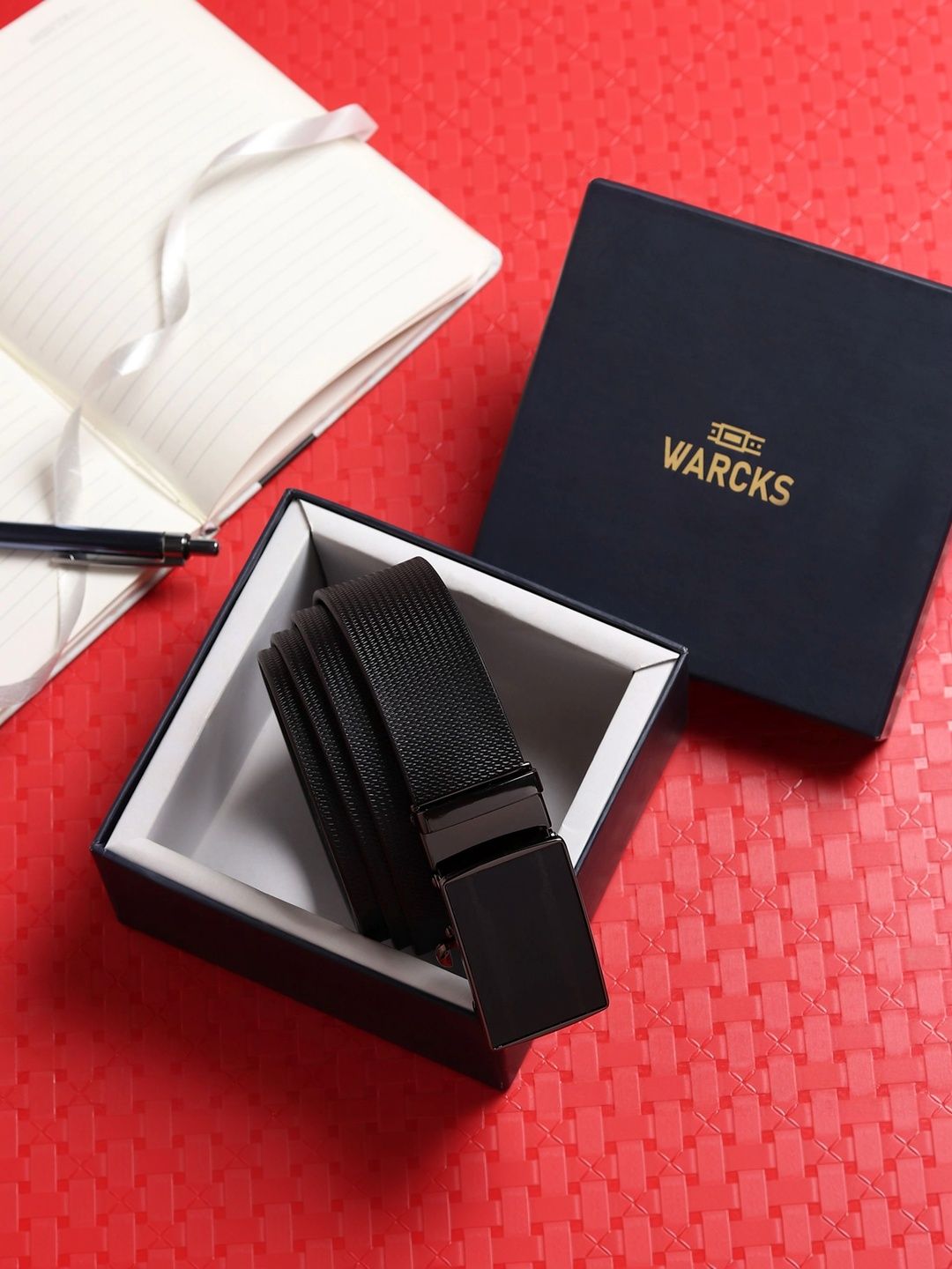 warcks Men Textured Leather Formal Belt-picture-18