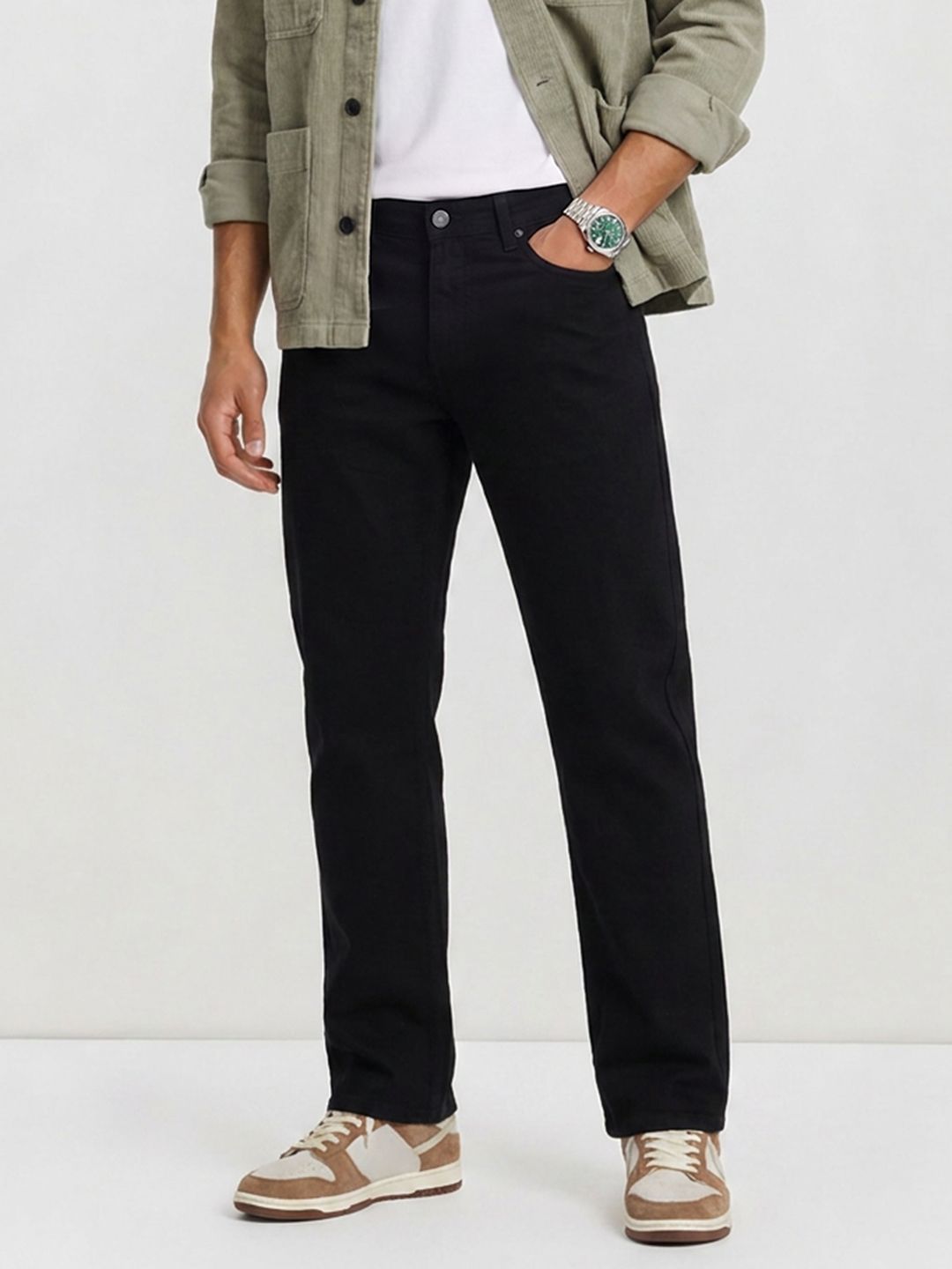 The Roadster Life Co. Men Straight Fit Stretchable Jeans-picture-58