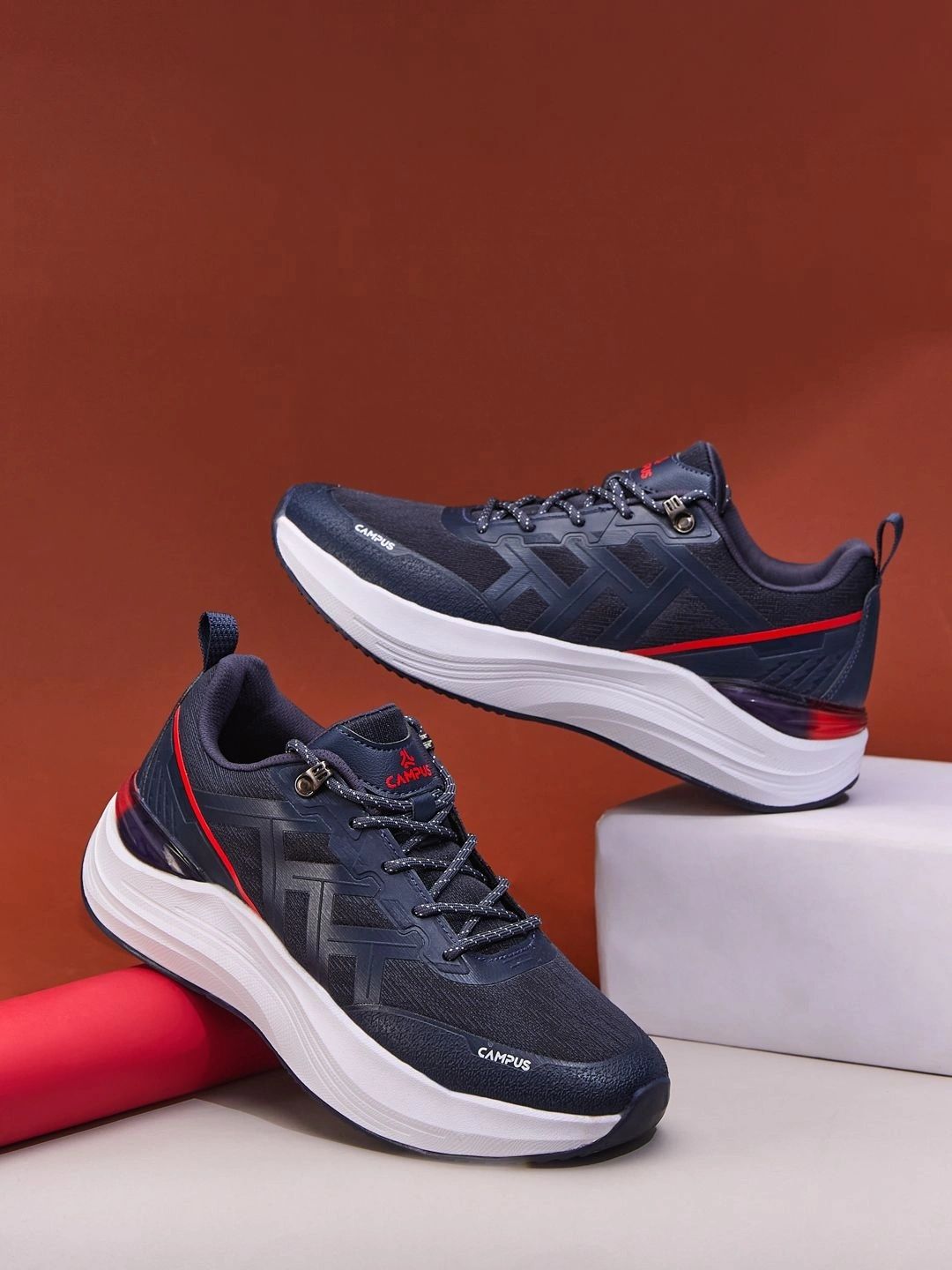 Campus Men Mesh Running Shoes-picture-42
