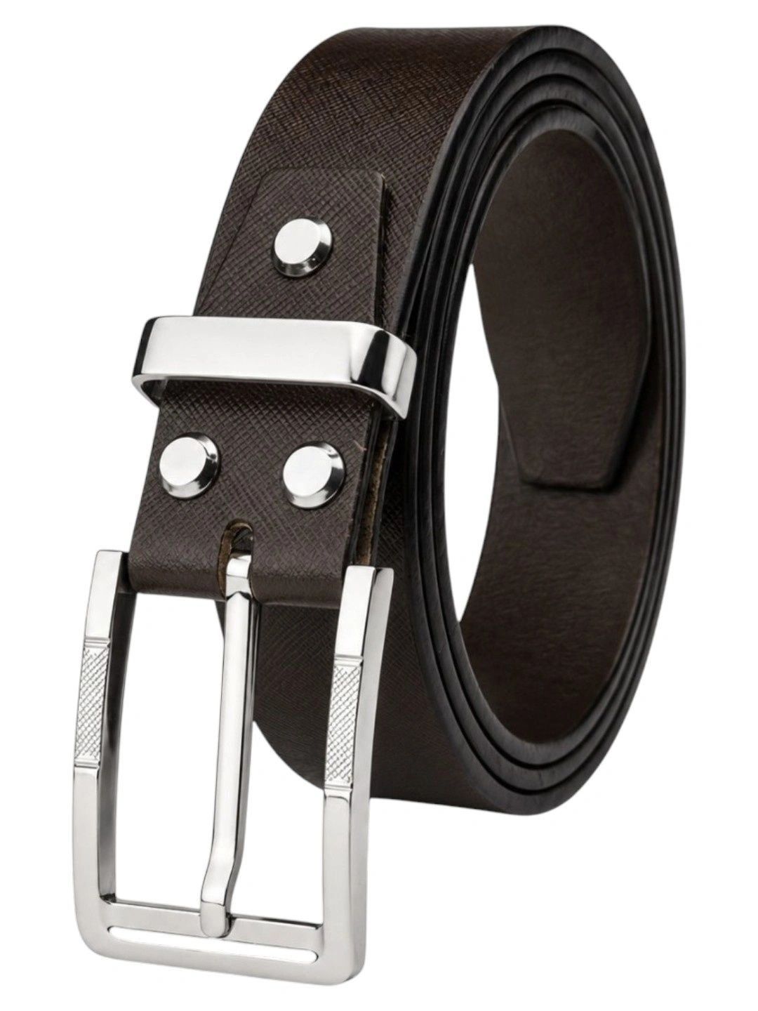 Crabby Hunt Men Leather Reversible Formal Belt-picture-44