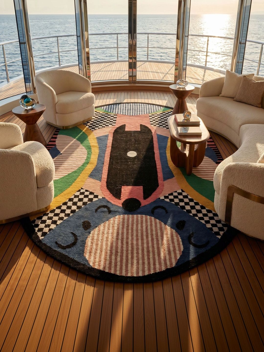 Jaipur Rugs Black Abstract Handmade Woollen Carpet-image-33