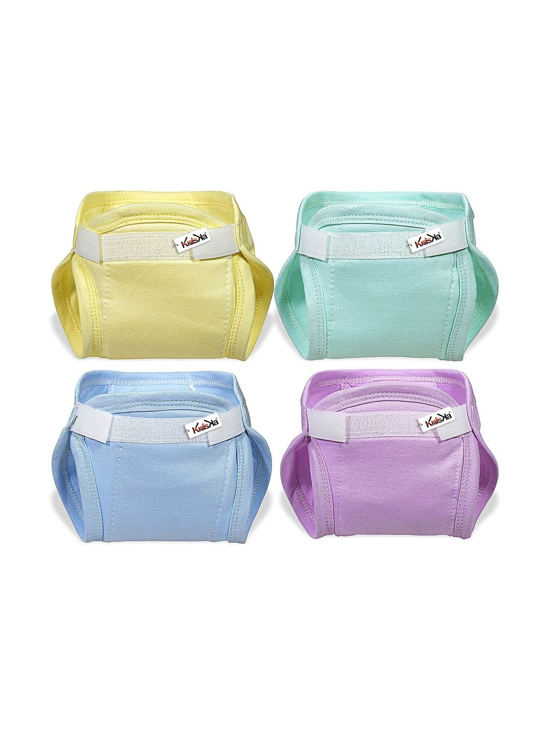 KIDSKA Set Of 4 Comfortable Nappies-picture-57