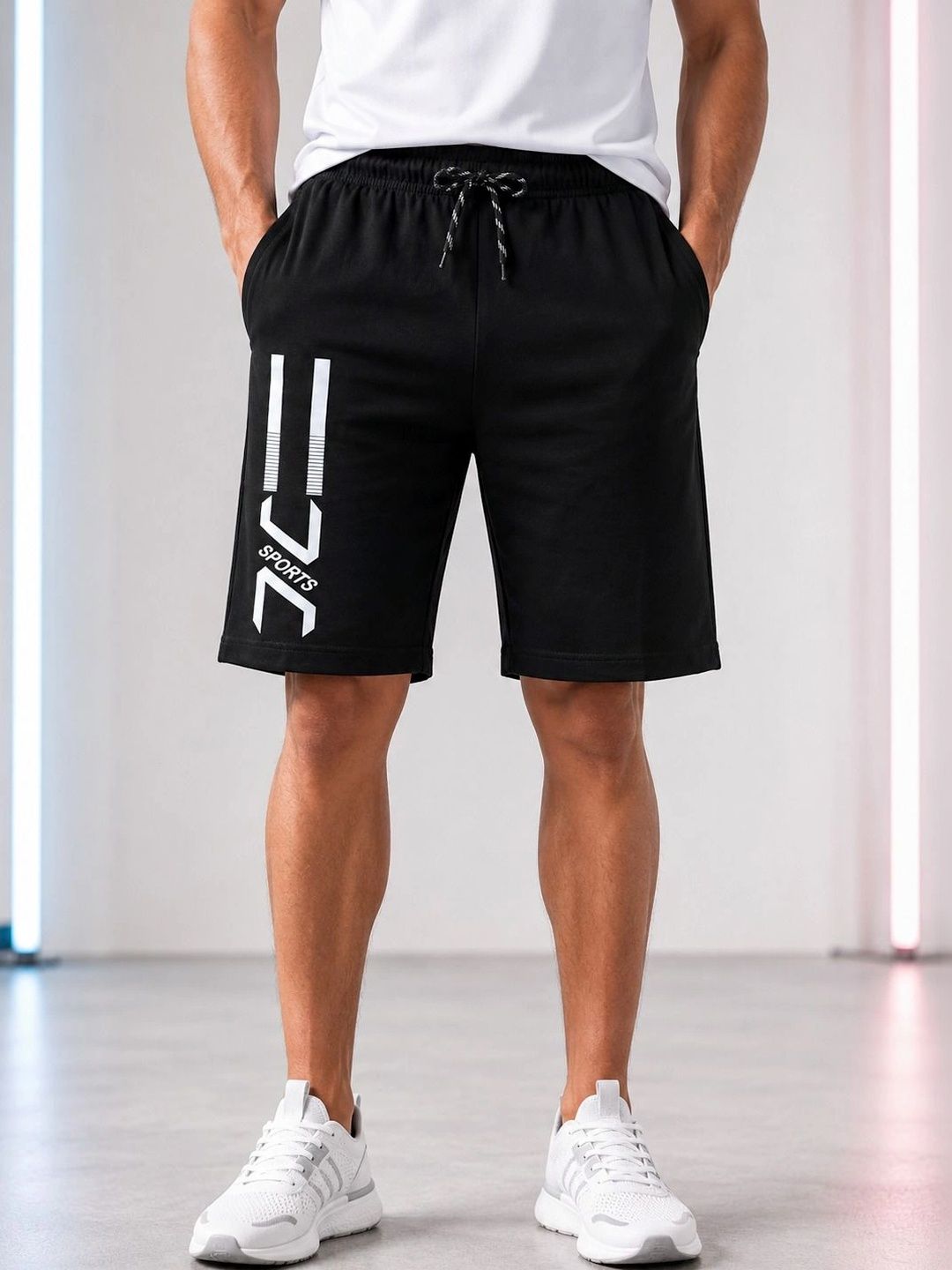 Moda Rapido Men Typography Printed Training or Gym Sports Shorts-picture-23