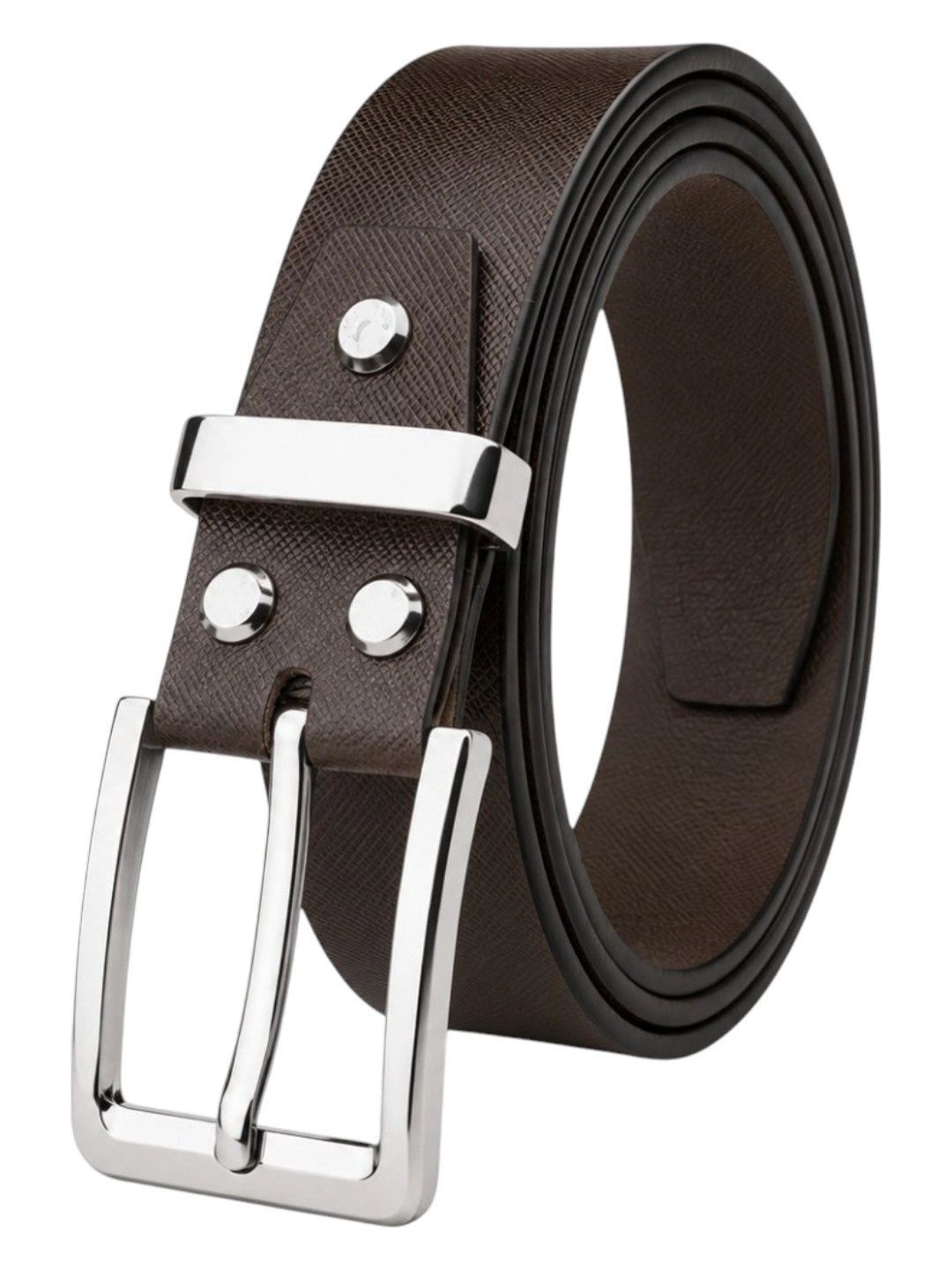 Crabby Hunt Men Leather Reversible Formal Belt-picture-54