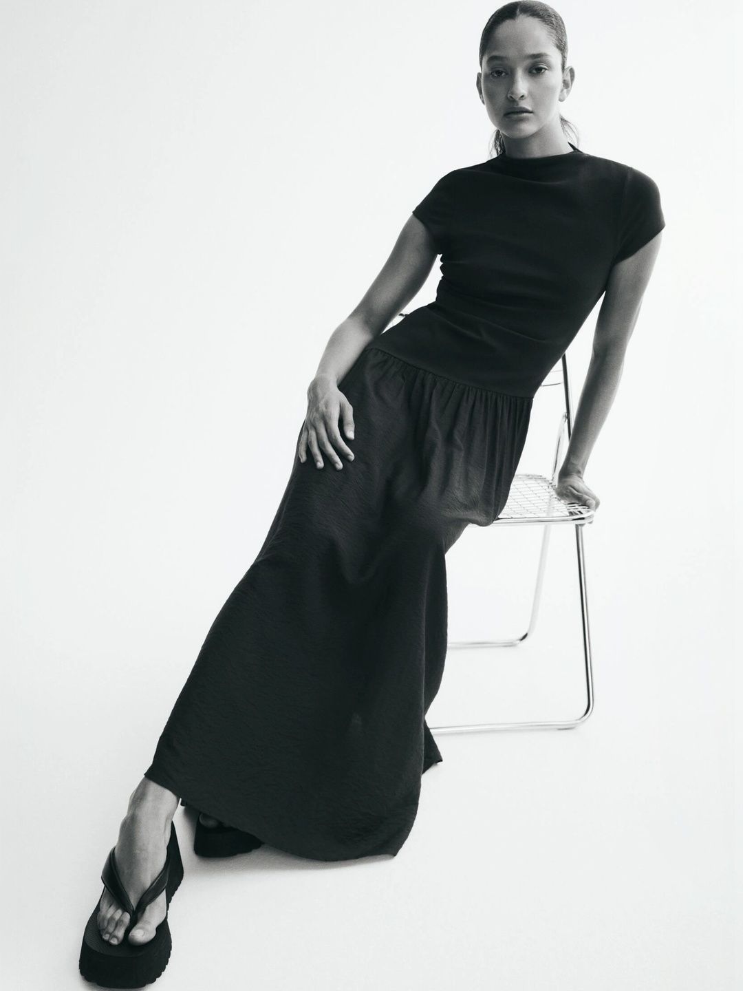 H&M A-Line Maxi Dress-picture-11