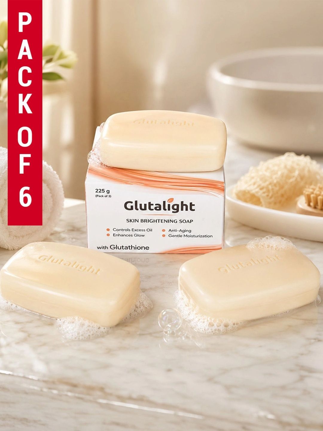 Glutalight Pack Of 6 Hyperpigmentation Tan Removal Soap - 75 g Each-picture-16