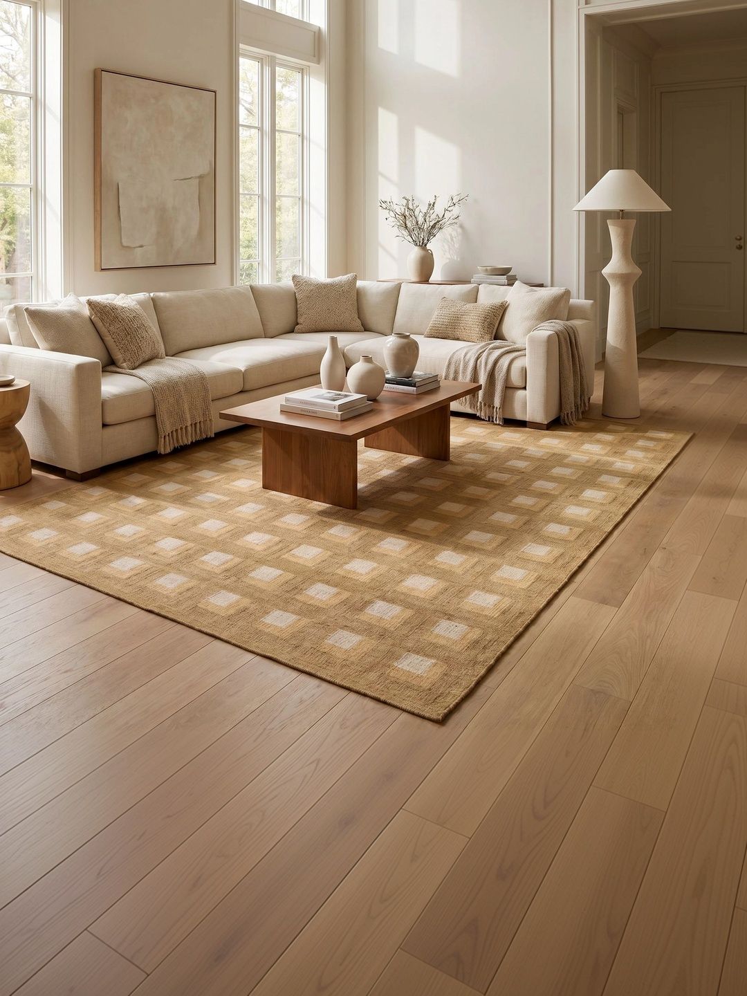 Jaipur Rugs Yellow Geometric Woollen Carpet-picture-14