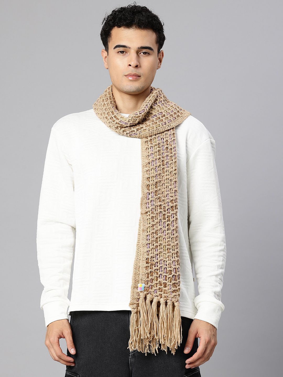 Magic Needles Men Crochet Scarf-image-2