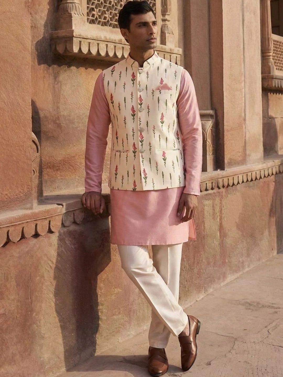 KISAH Printed Woven Design Nehru Jackets-picture-29