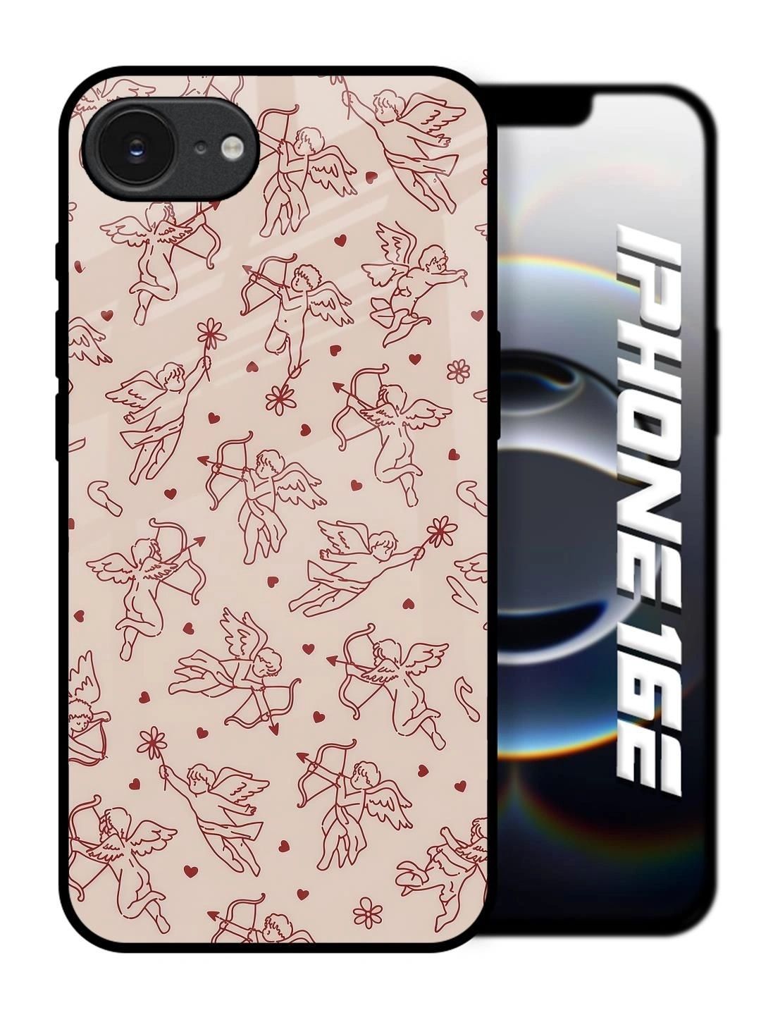 QRIOH Conversational Printed Apple iPhone 16e Back Case Mobile Accessories-image-38