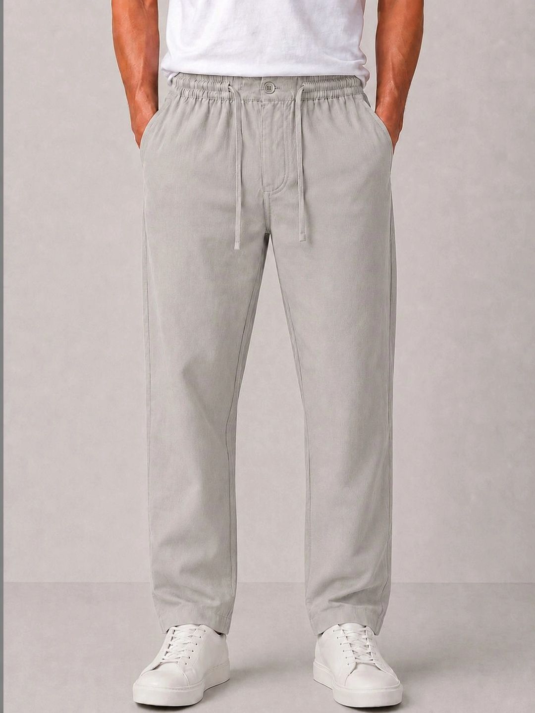 Nplusonefashion Men Straight Fit Trousers-picture-29