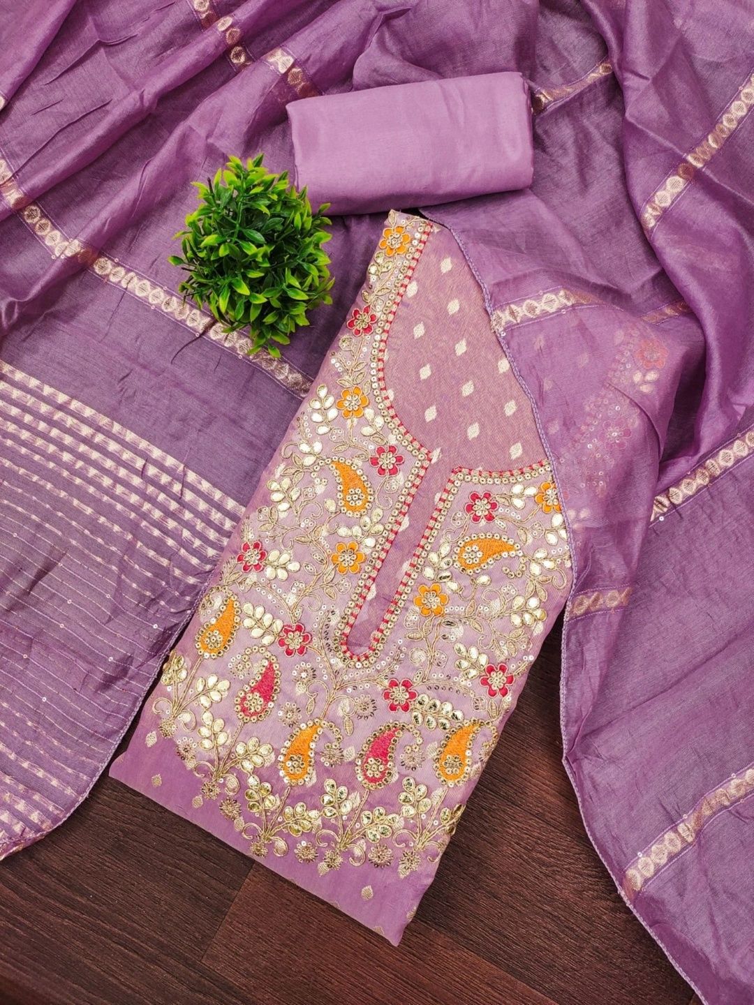 Moda Rapido Embroidered Unstitched Dress Material-picture-16