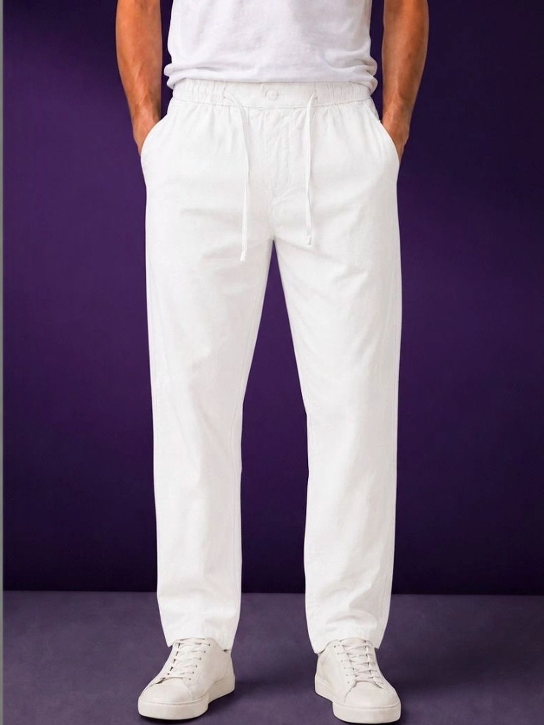 Nplusonefashion Men Straight Fit Trousers-picture-34