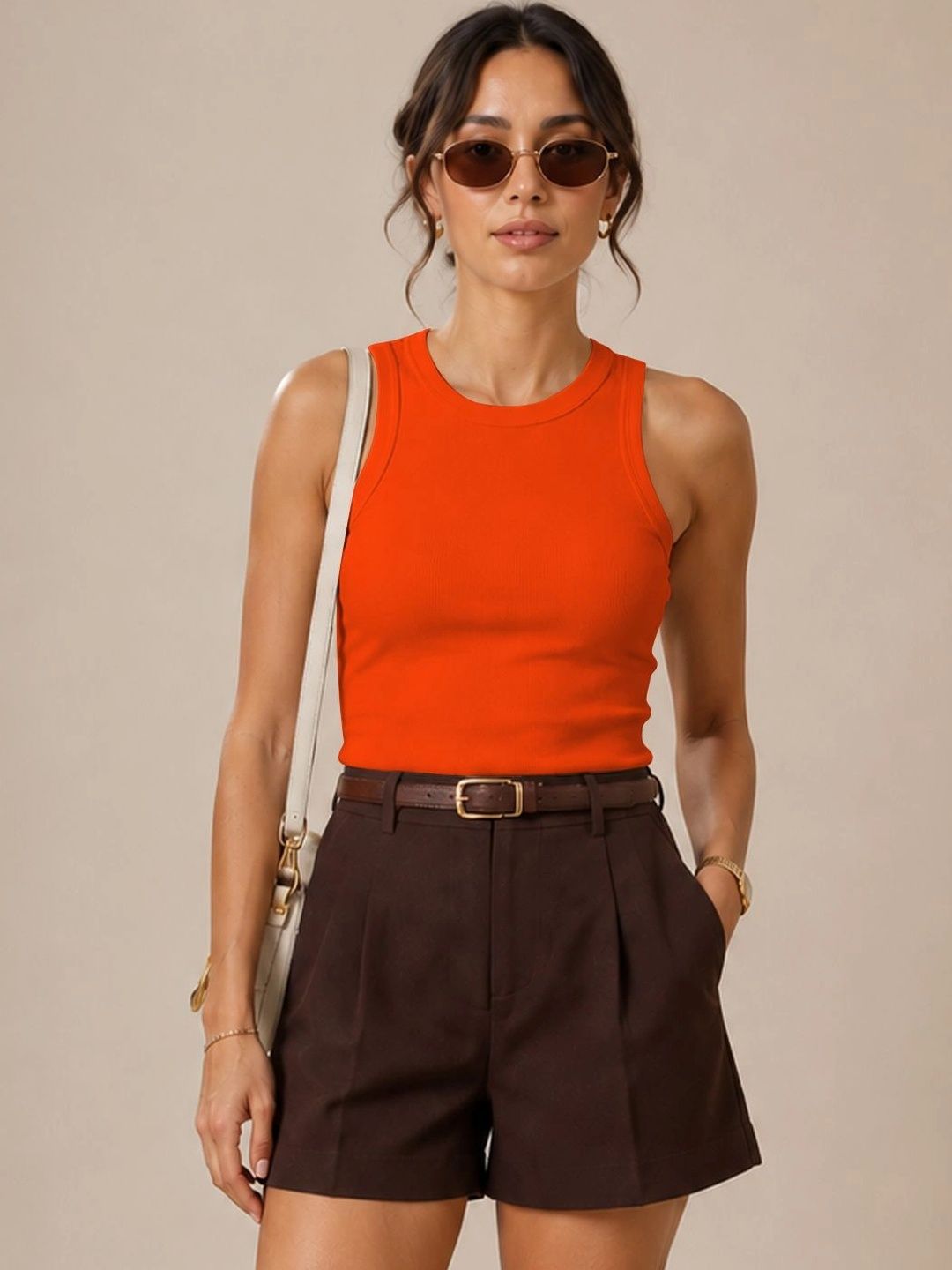 KERI PERRY Women Ribbed Crop Top-picture-12