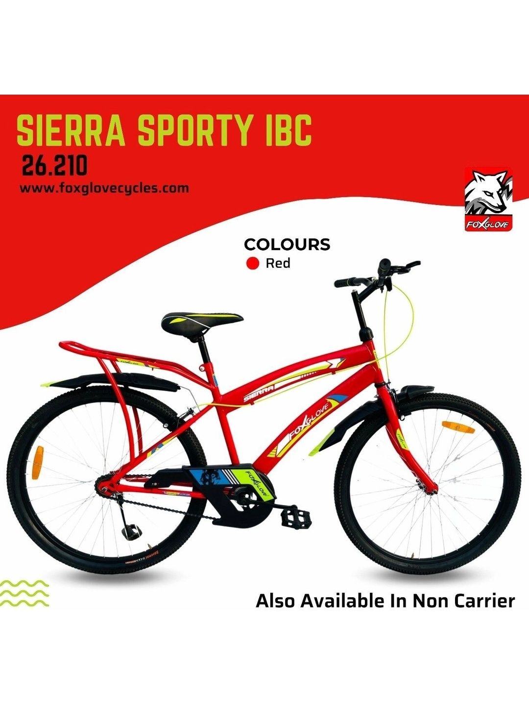 FOXGLOVE SIERRA Patterned Glossy Bicycle - 26 Inch-picture-17