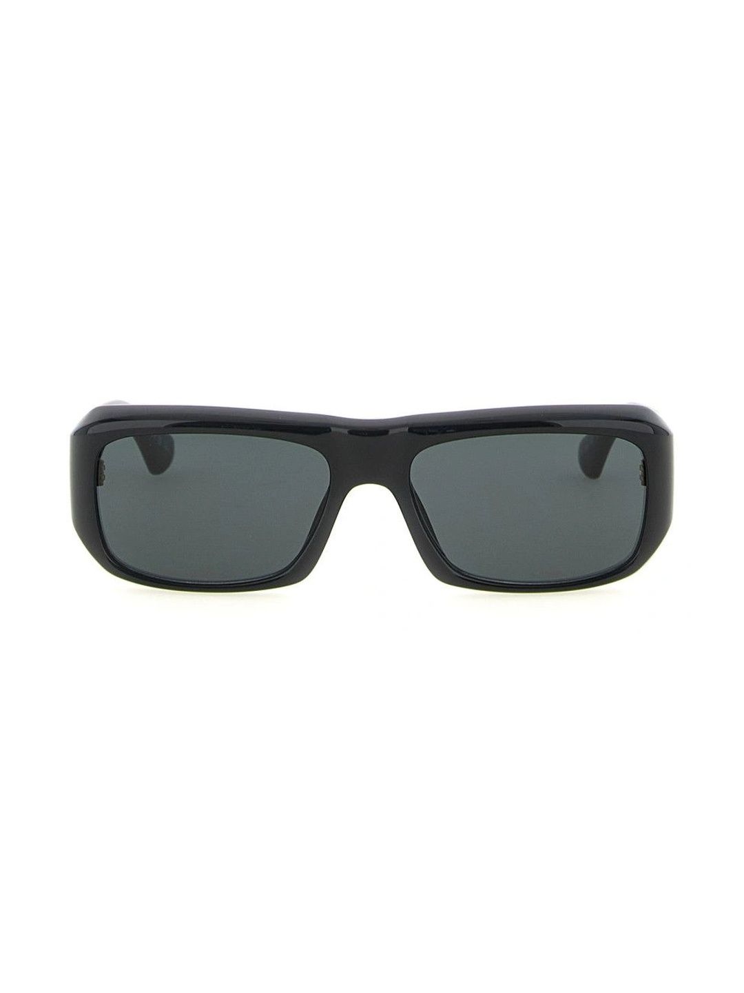 Saint Laurent Men Grey Lens & Black Rectangle Sunglasses with-image-25