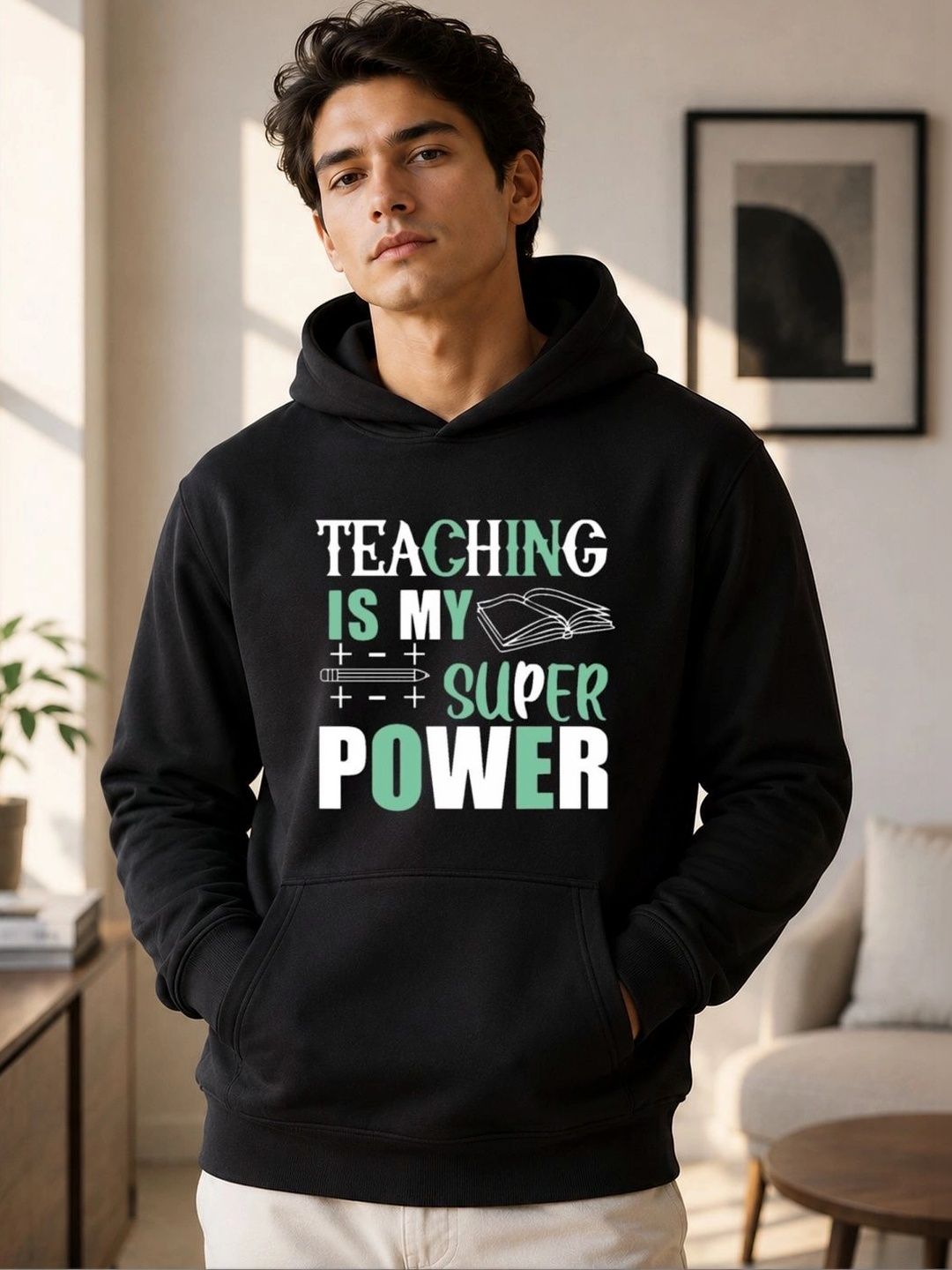 TRENDIFYTEEZ Men Printed Hooded Sweatshirt-picture-24